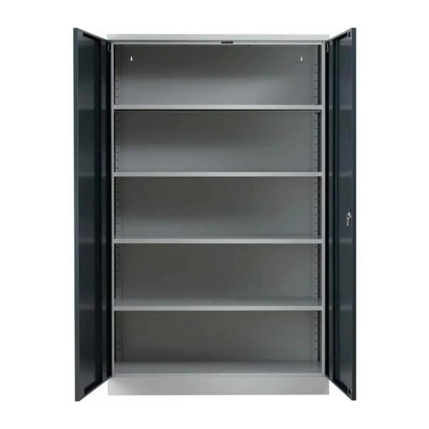 PROREGAL Stahlschrank Bee 4 Fachböden HxBxT 195 x 120 x 60 cm Verzinktes & günstig online kaufen