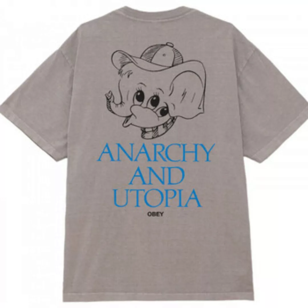 Obey  T-Shirts & Poloshirts anarchy   utopia günstig online kaufen