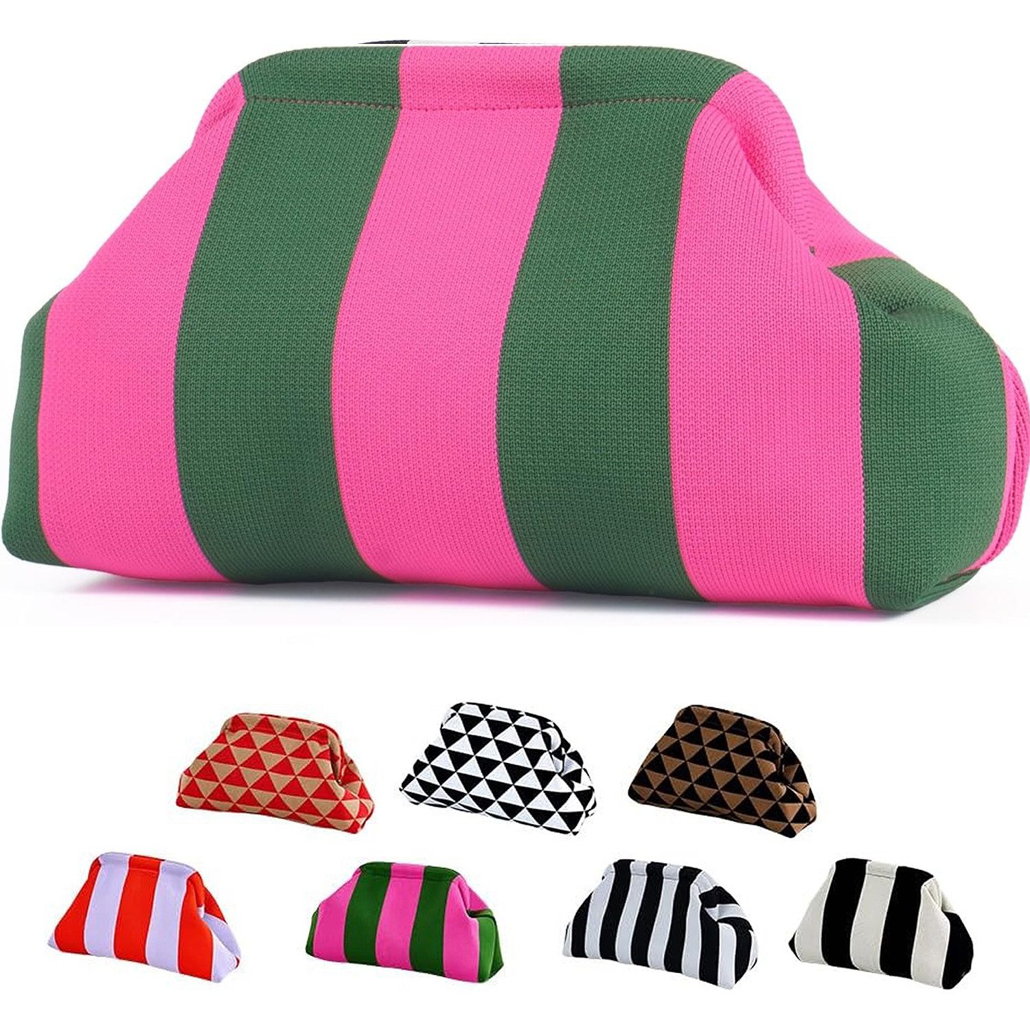 Coonoor Abendtasche Damen Dumpling Clutch, bunte günstig online kaufen