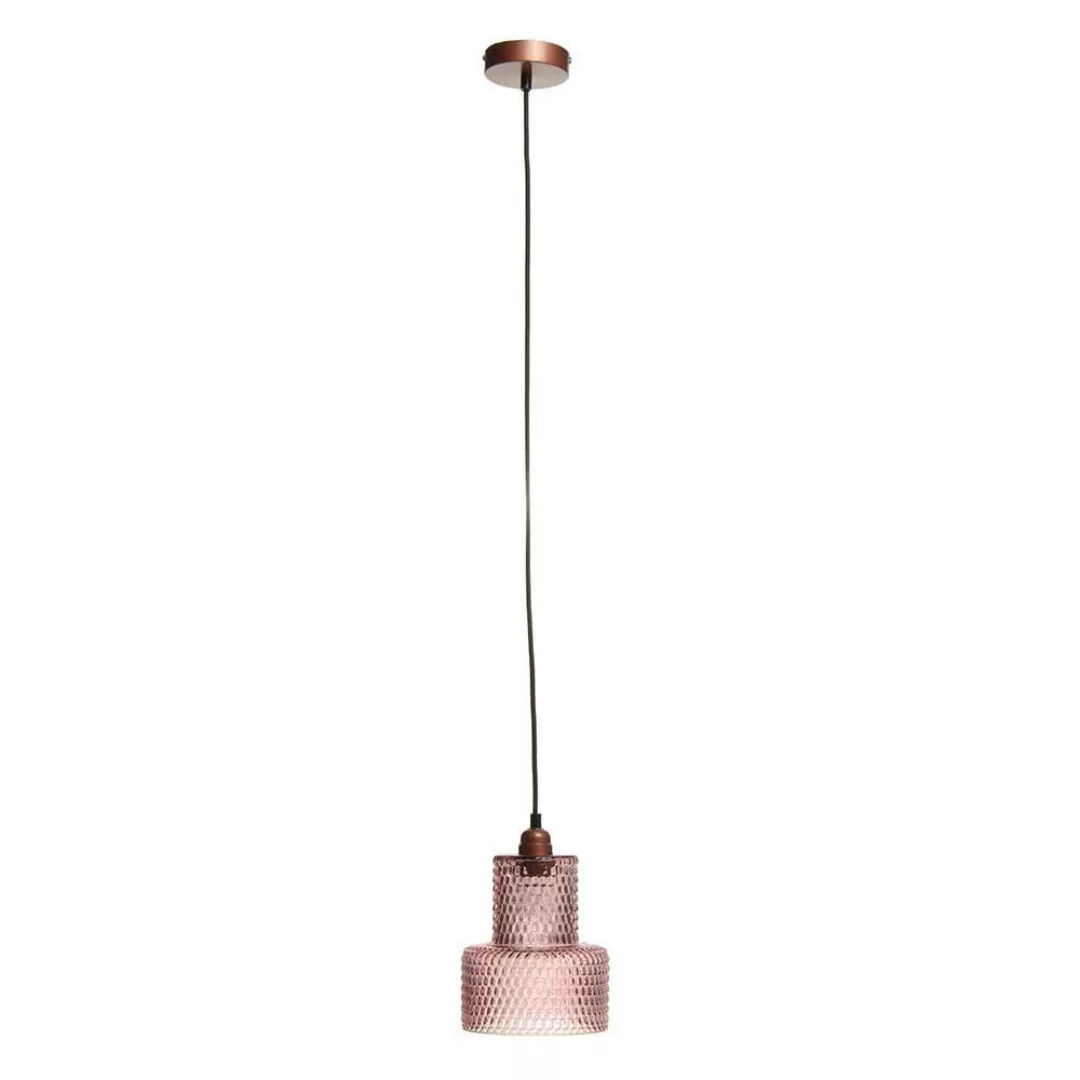 Deckenlampe aus Glas in Violett modern günstig online kaufen