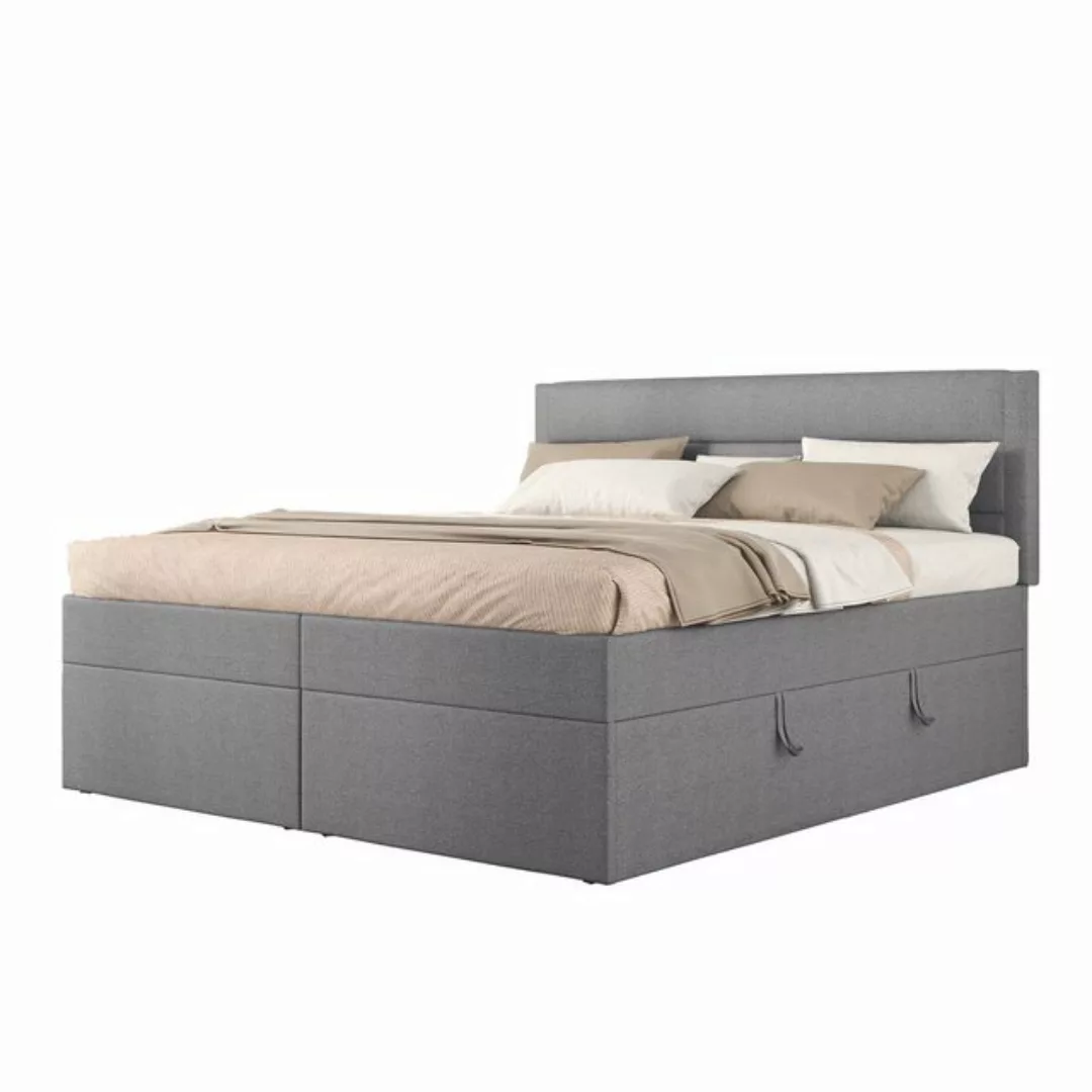 REDOM Polsterbett Kinderbett Funktionsbett Stauraumbett Gästebett (140x 200 günstig online kaufen