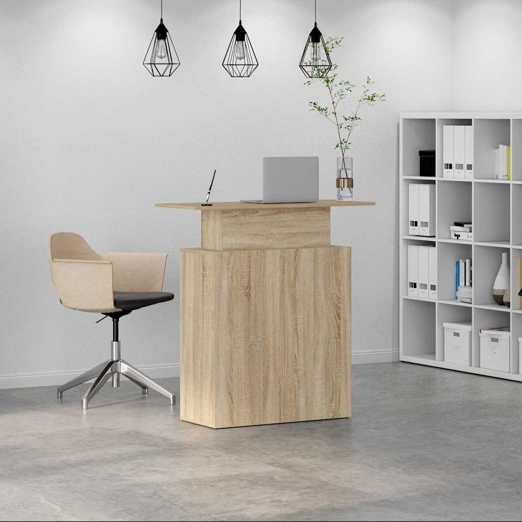 vidaXL Schreibtisch Empfangstheke Sonoma-Eiche 100x40x104 cm günstig online kaufen