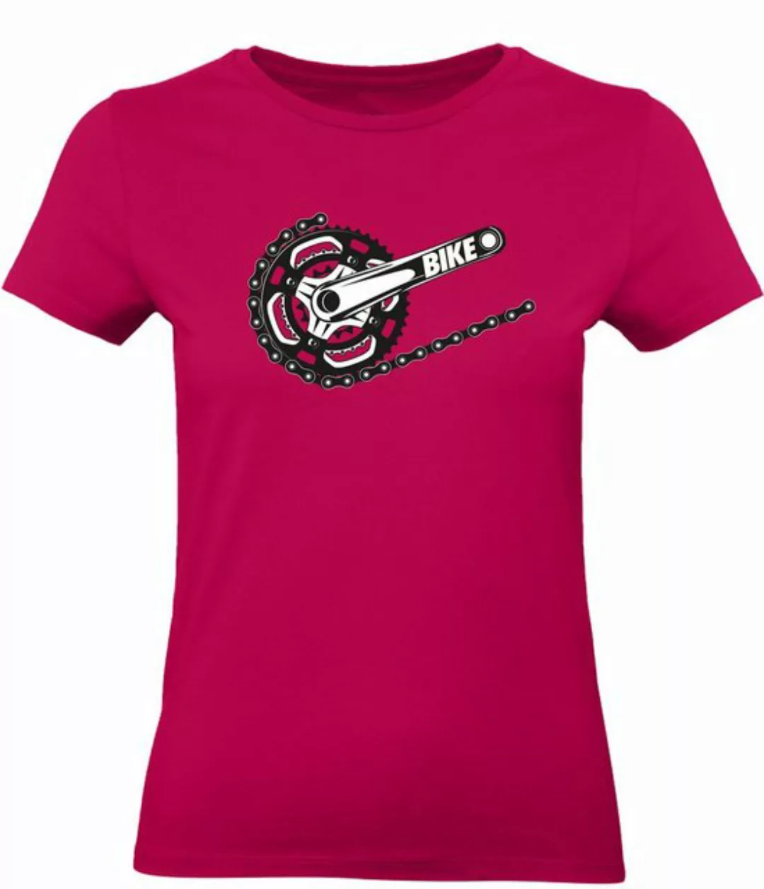 Baddery Print-Shirt Fahrrad T-shirt : Bike - Sport Tshirts Damen / Frauen, günstig online kaufen