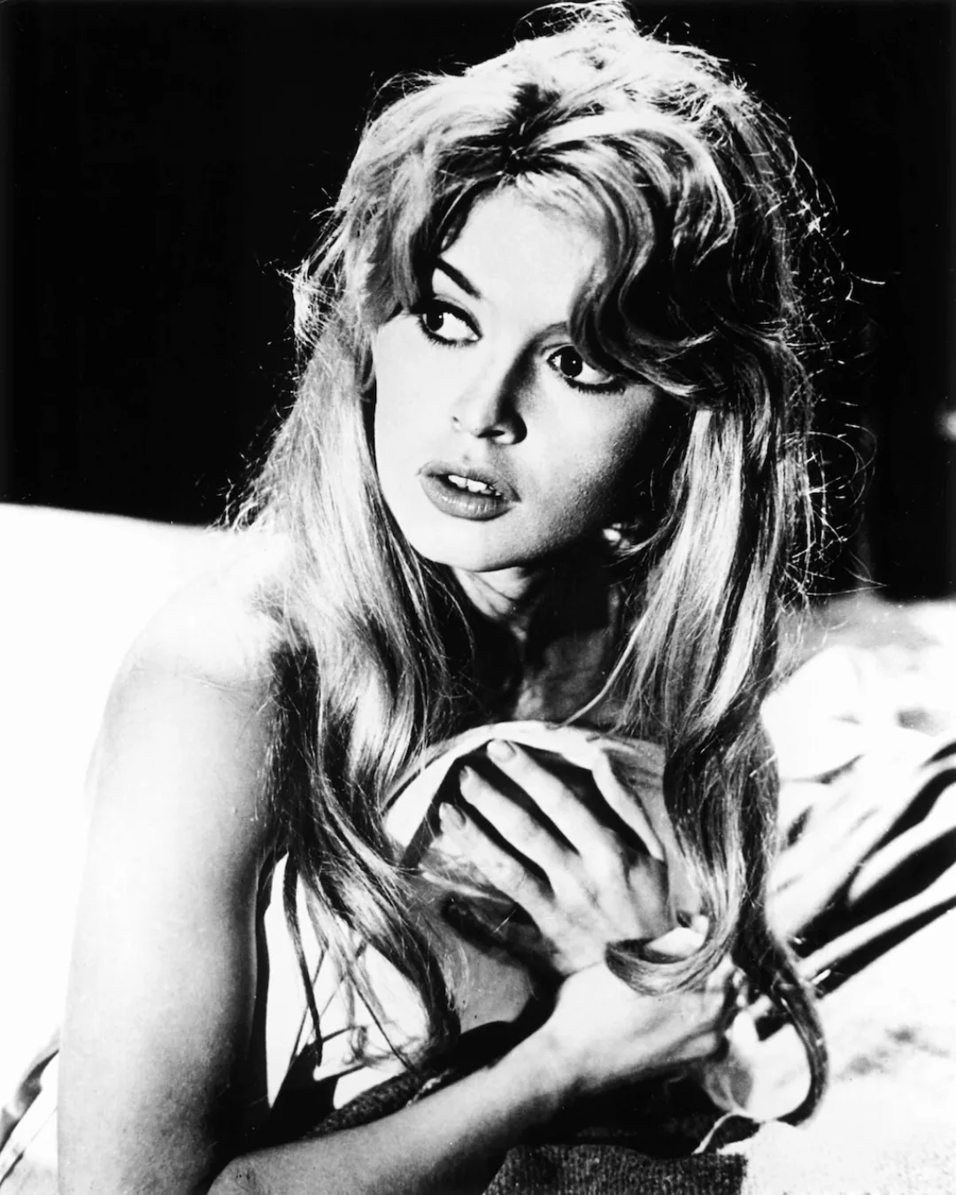 queence Acrylglasbild »Shh«, Schwarz-Weiß-Frau-Stars, Brigitte Bardot, Fine günstig online kaufen