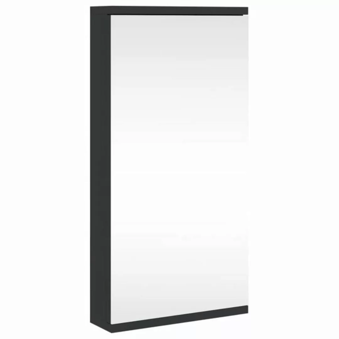 vidaXL Spiegelschrank Eck-Spiegelschrank Schwarz 30x24x60 cm günstig online kaufen