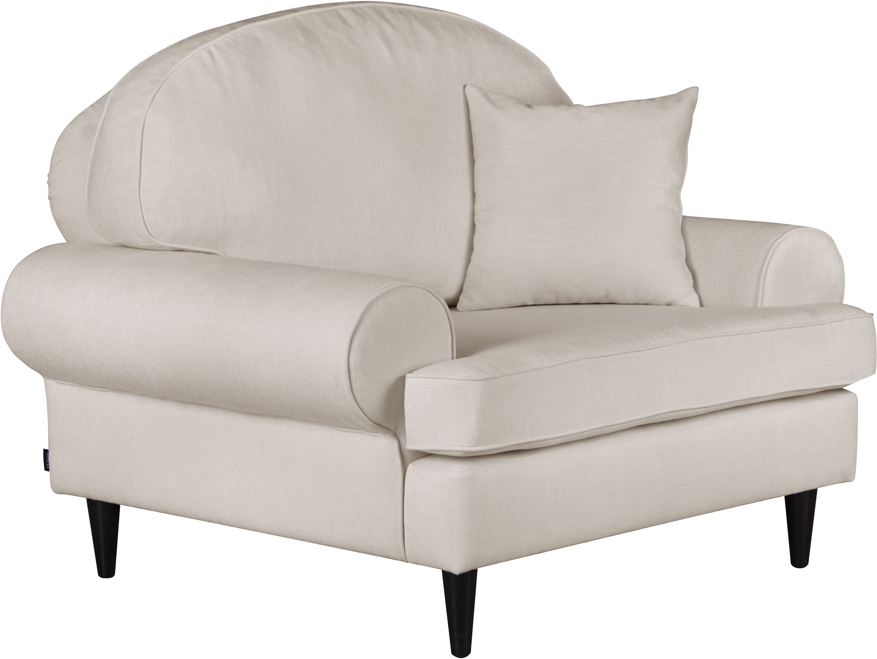 Home affaire Sessel "Vitreux", auch in Bouclé-Bezug, B/T/H: 117/100/95 cm günstig online kaufen