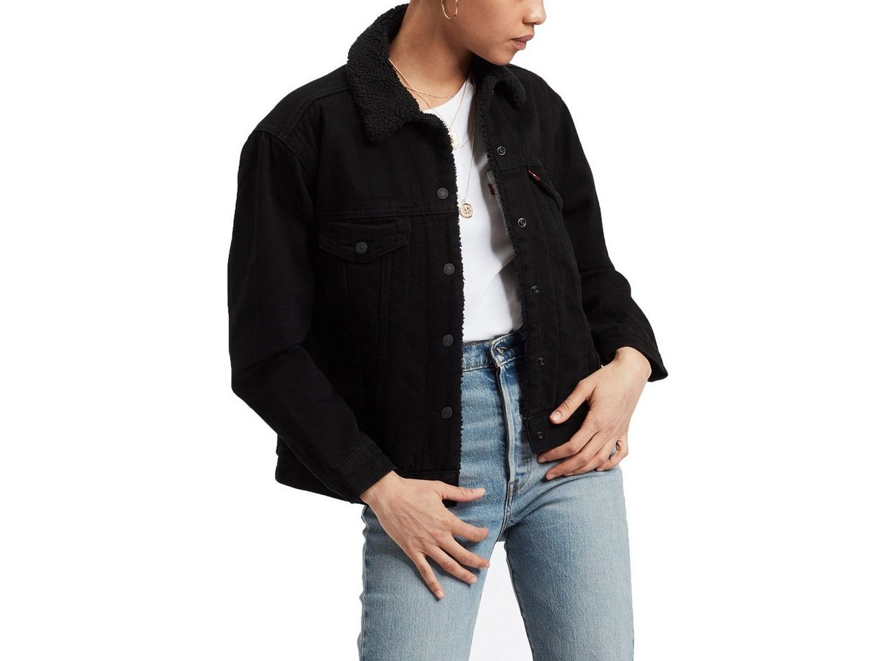 Levi's® Winterjacke EX-BF SHERPA TRUCKER günstig online kaufen