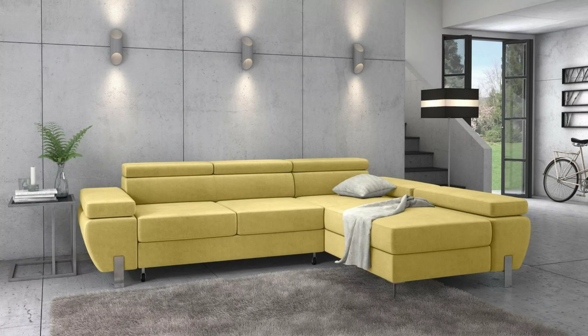 99rooms Ecksofa Fressa, L-Form, Eckcouch, Design günstig online kaufen