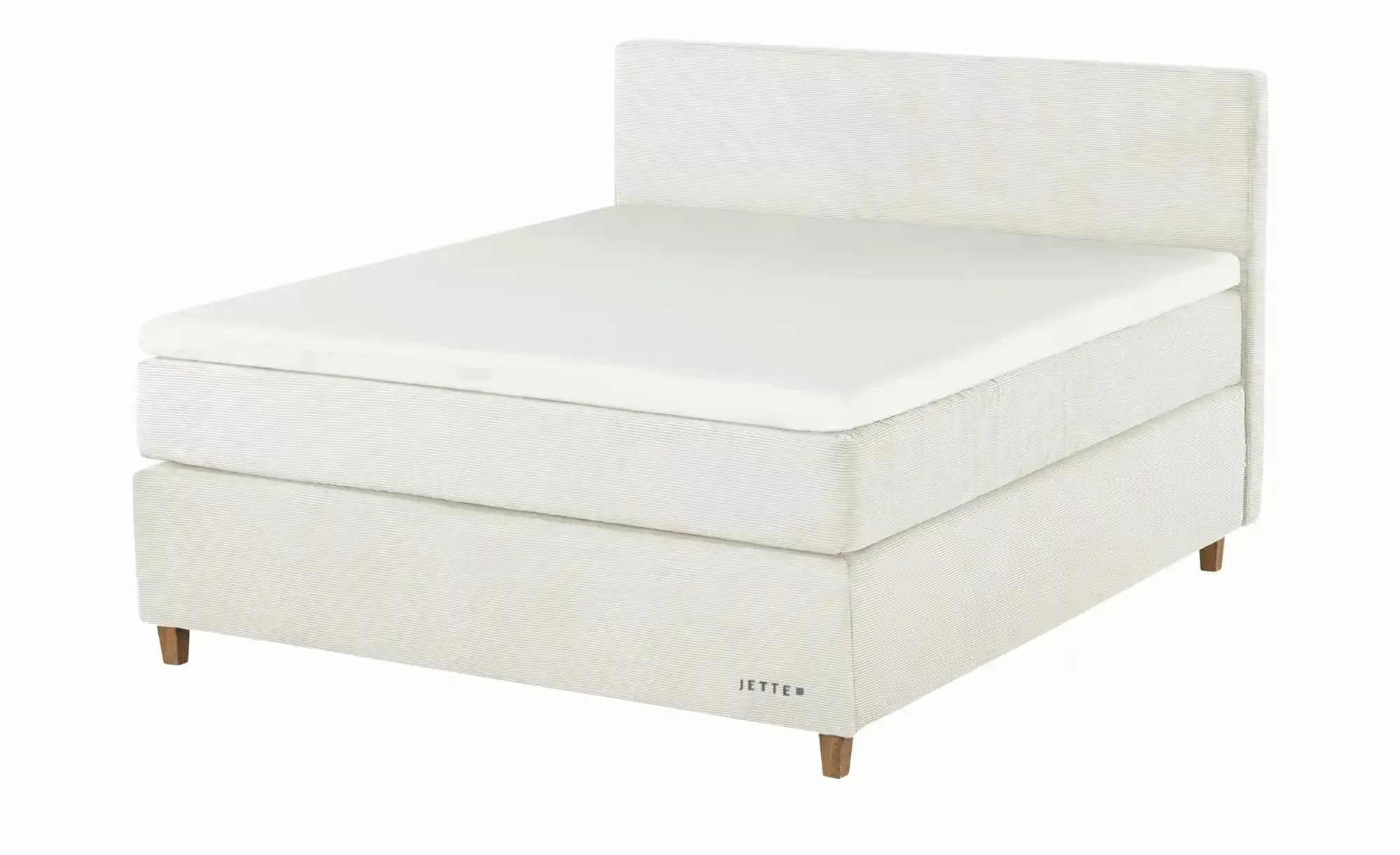 Jette Home Boxspringbett  Jette Flex ¦ creme ¦ Maße (cm): B: 145 H: 120,5 B günstig online kaufen