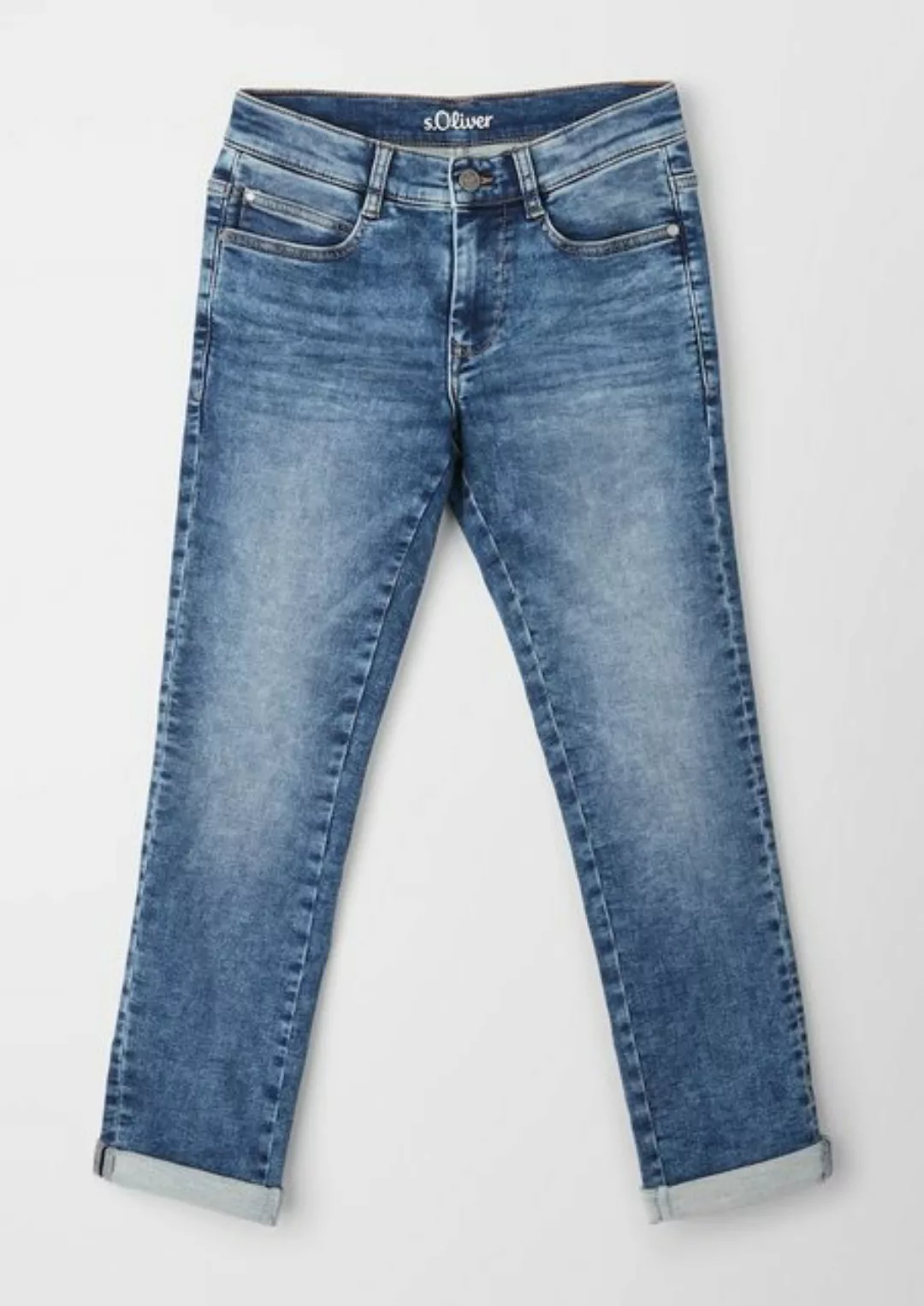 s.Oliver Regular-fit-Jeans Jeans-Hose günstig online kaufen