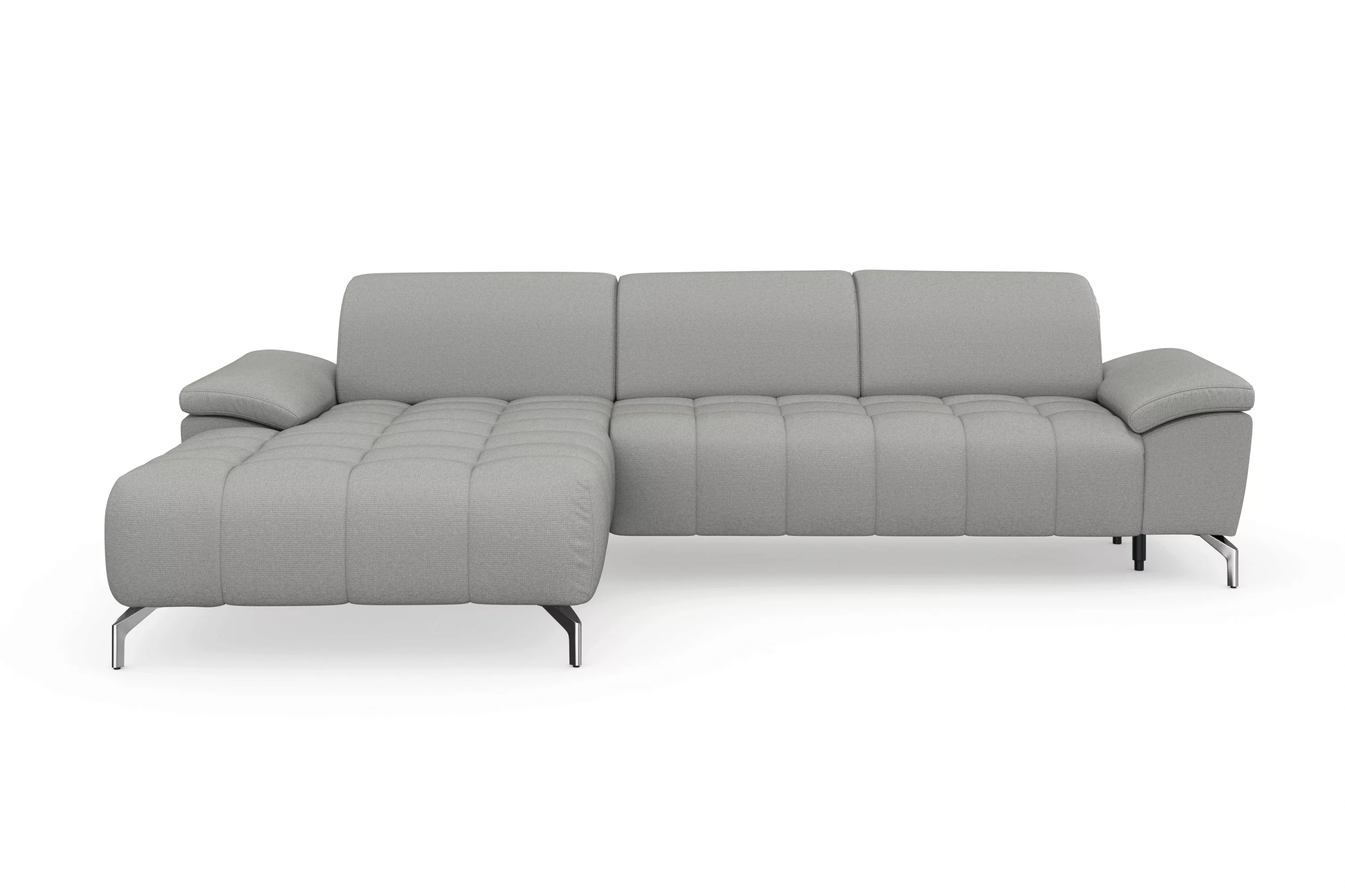 sit&more Ecksofa »Cool L-Form«, wahlweise mit Kopfteilverstellung und Vorzi günstig online kaufen
