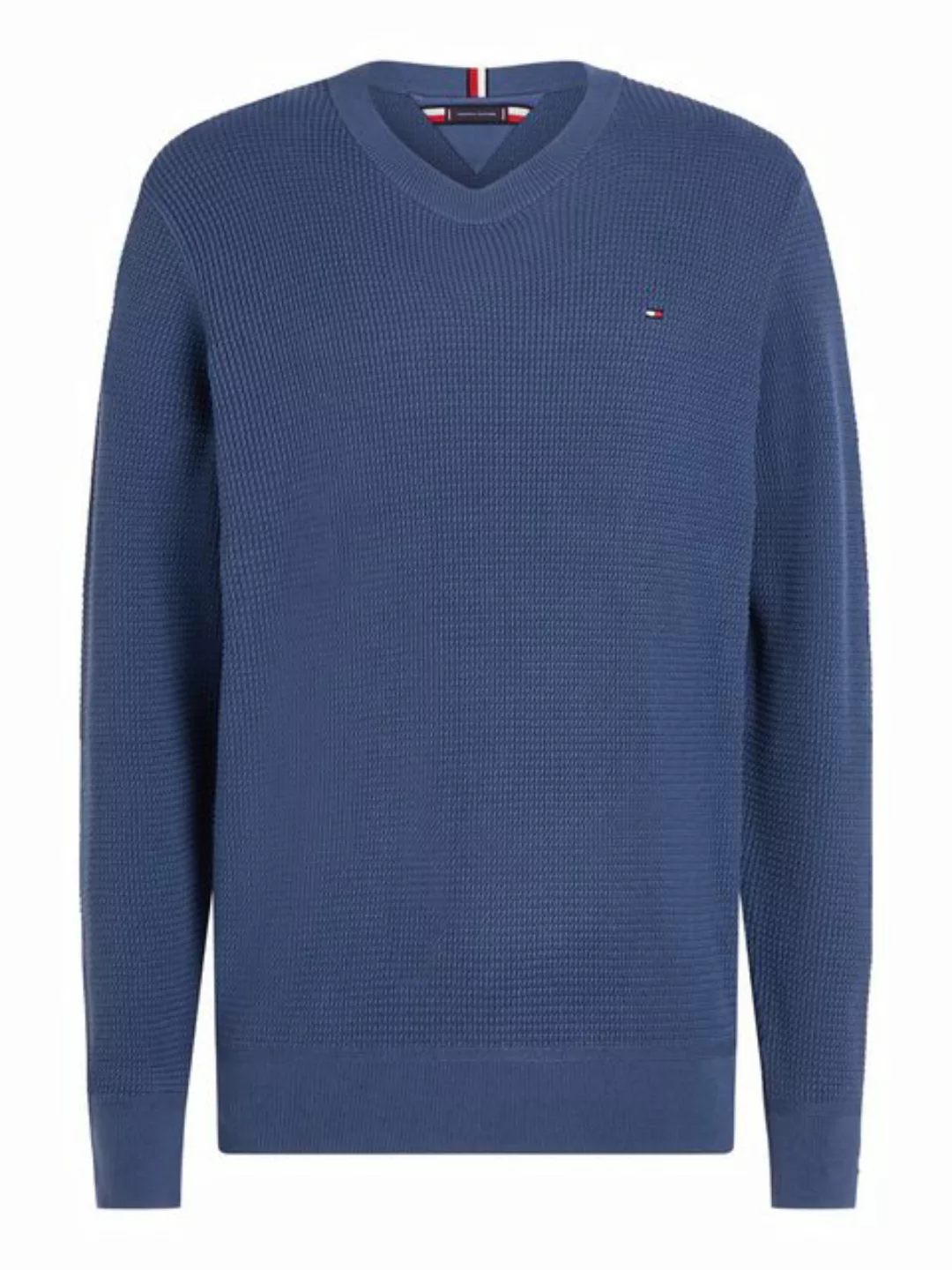 Tommy Hilfiger Rundhalspullover REFINED STRUCTURE CREW NK mit feiner Strukt günstig online kaufen