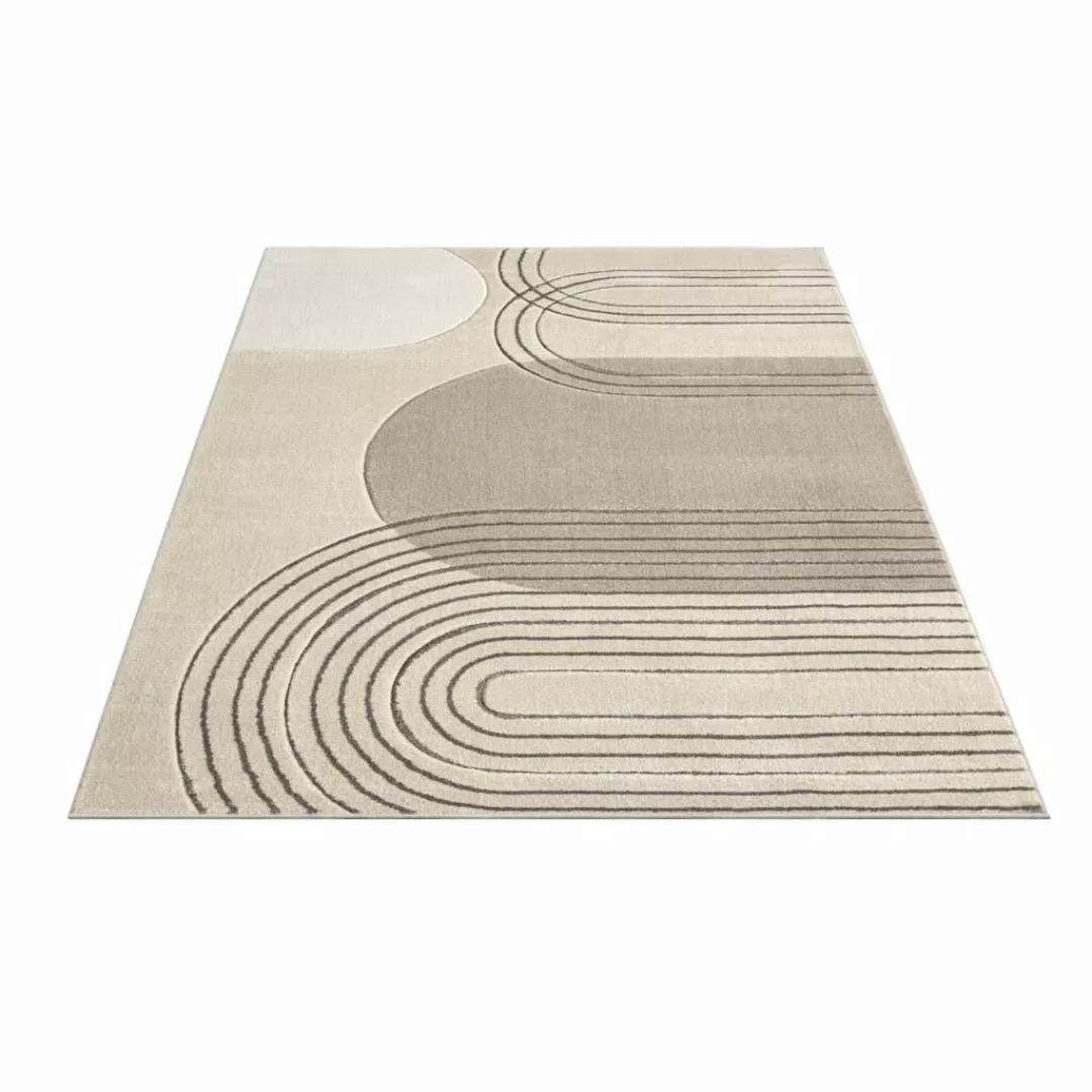 Carpet City Teppich »BONITO 7157«, rechteckig, Flachflor, Hochtief-Muster/ günstig online kaufen