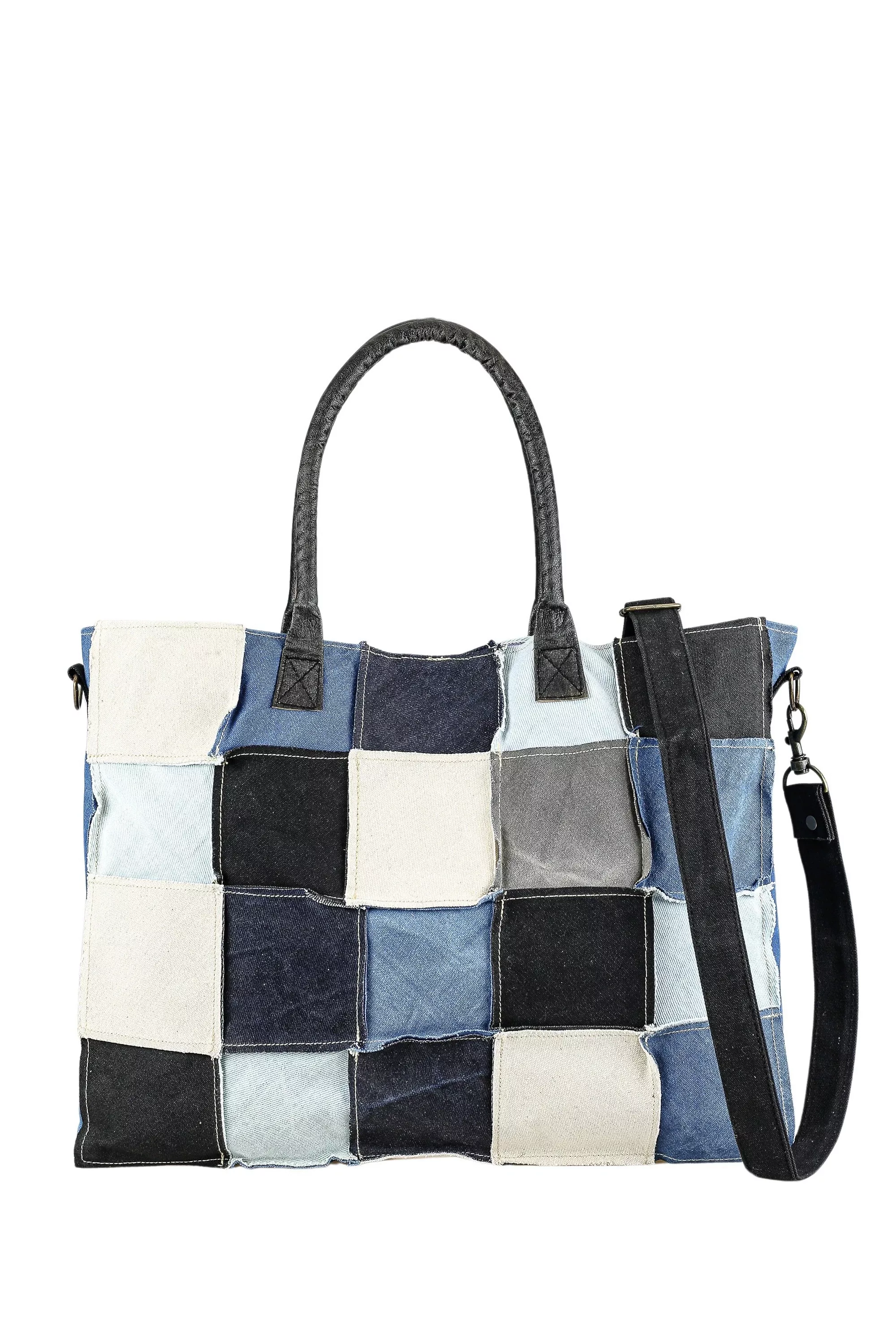 COLLEZIONE ALESSANDRO Schultertasche "Patchwork Jeans", aus 45 Jeanspatches günstig online kaufen