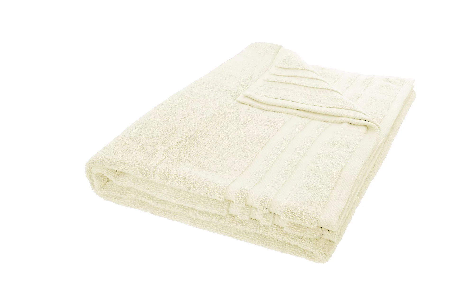 como Badetuch  Soft Cotton ¦ creme ¦ Baumwolle, reine Micro-Baumwolle ¦ Maß günstig online kaufen