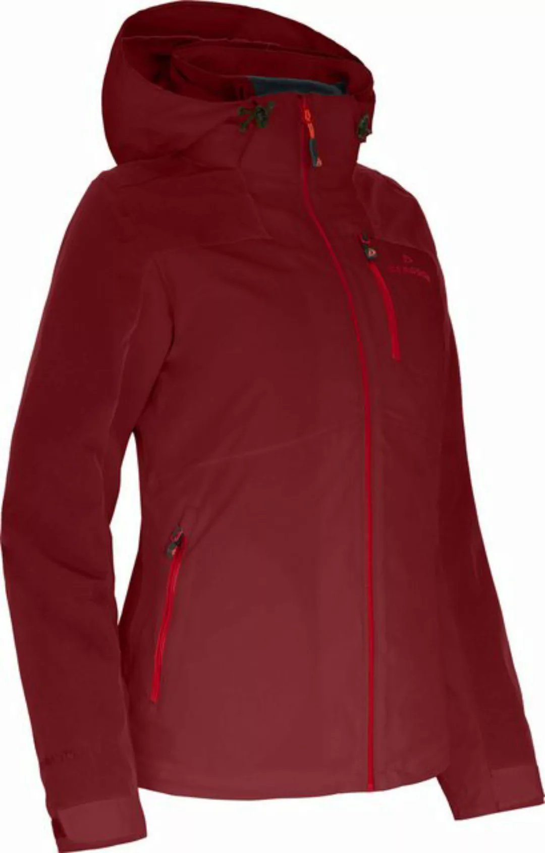 Bergson Outdoorjacke KURRIKA Doppeljacke Damen Regenjacke, Fleece Innenjack günstig online kaufen