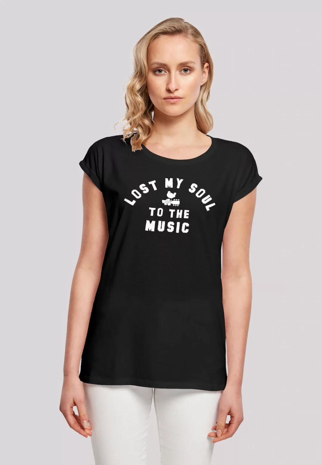 F4NT4STIC T-Shirt Woodstock Lost My Soul Print günstig online kaufen