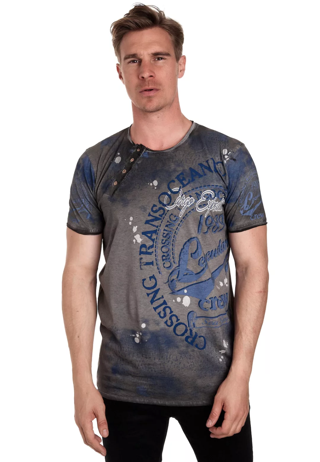Rusty Neal T-Shirt, mit plakativem Frontprint günstig online kaufen
