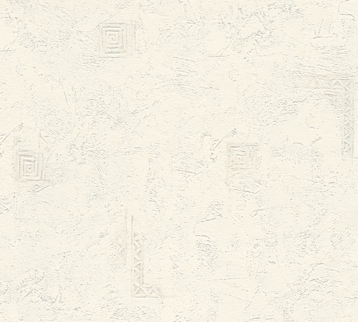 Mustertapete A.S. Création New Look in Grau Weiß - 191656 günstig online kaufen
