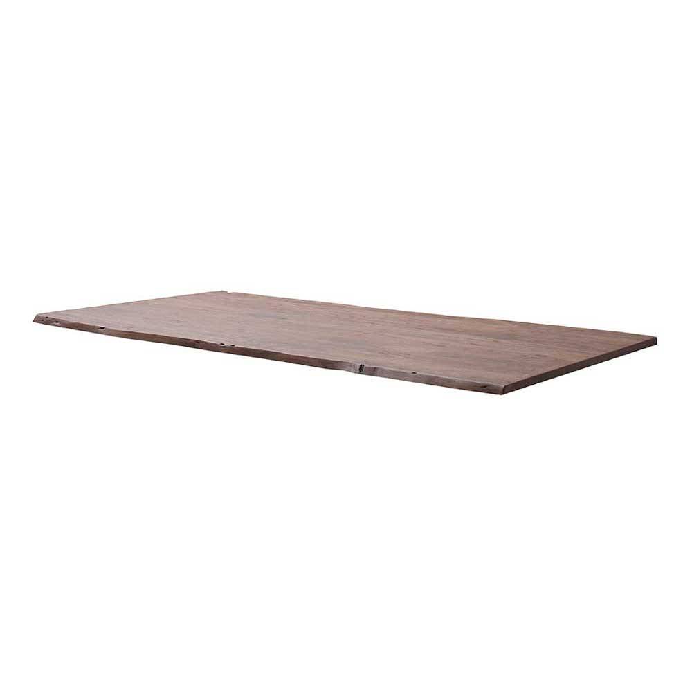 Esstisch Holztisch im Industry und Loft Stil 100 cm tief günstig online kaufen