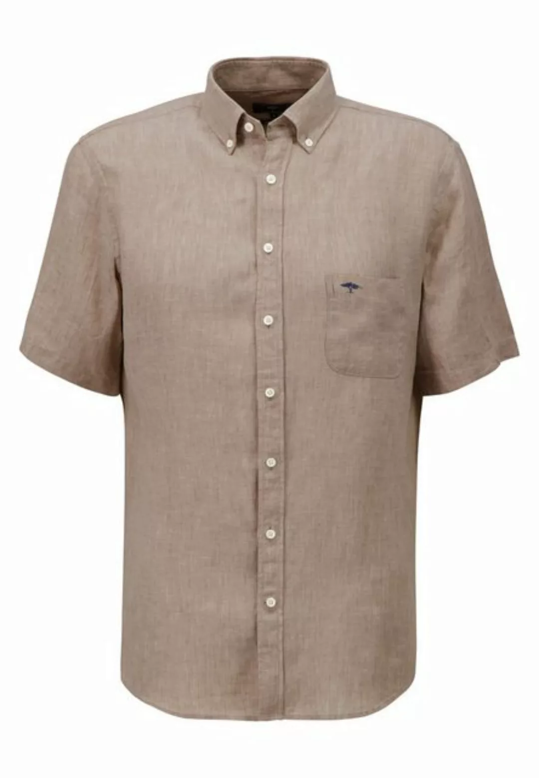 FYNCH-HATTON Leinenhemd Summer Linen, B.D., 1/2 sand günstig online kaufen