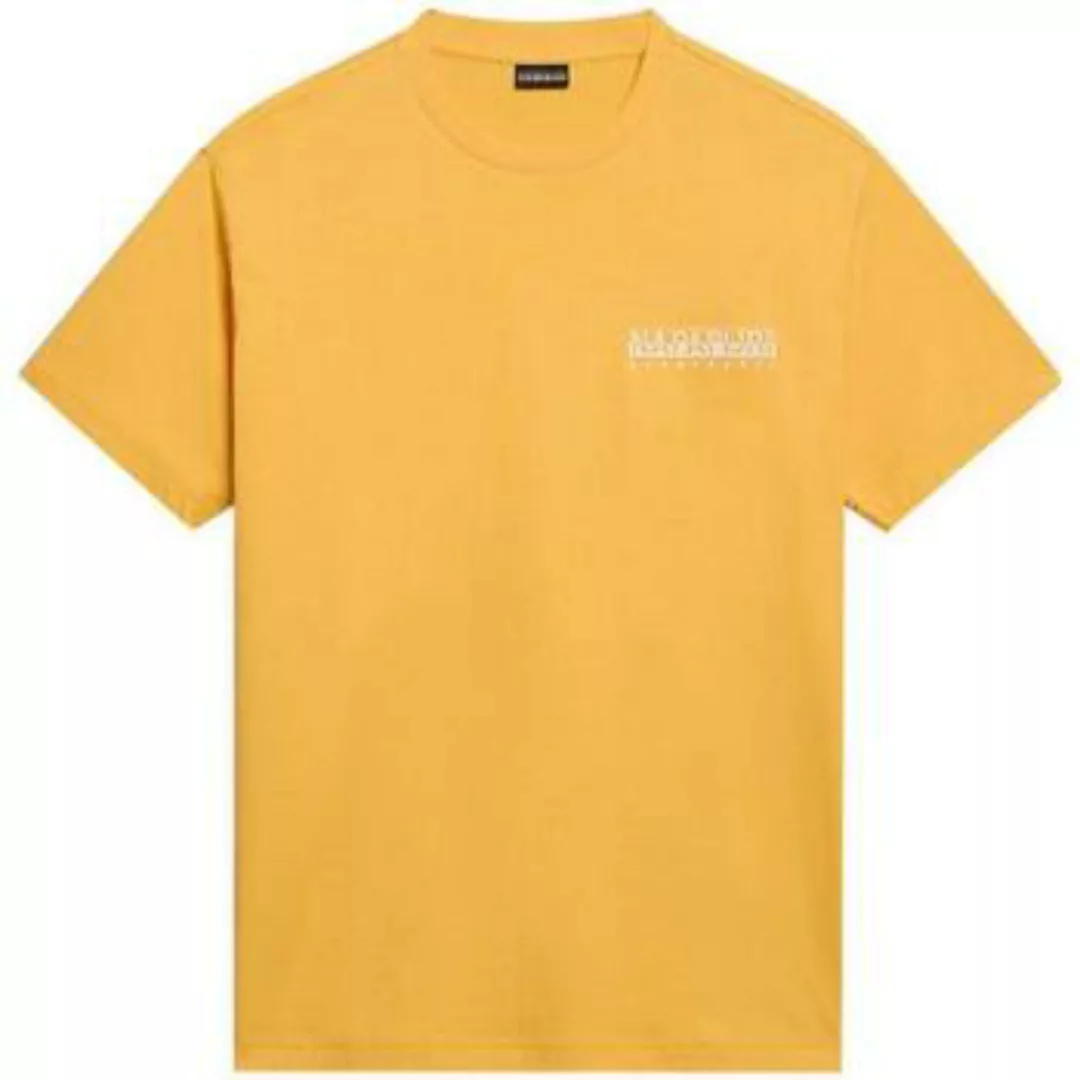 Napapijri  T-Shirts & Poloshirts S Boyd T-Shirt Yellow Kumquat günstig online kaufen