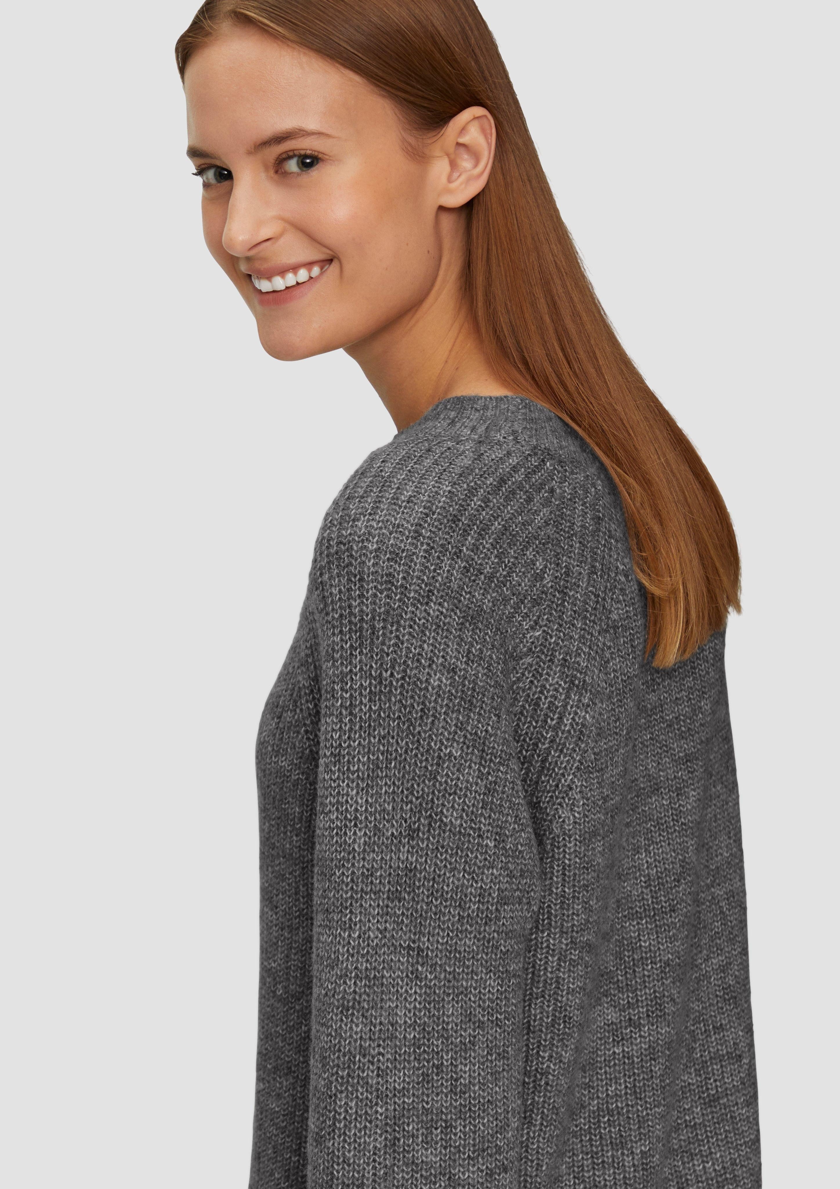 s.Oliver Minikleid Strickkleid mit Raglanärmeln günstig online kaufen