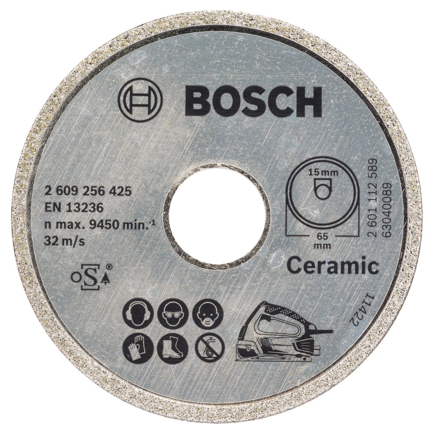 Bosch Diamanttrennscheibe Standard 65 mm x 15 mm x 1,9 mm günstig online kaufen