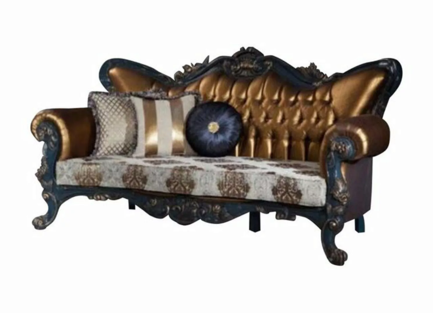 JVmoebel 3-Sitzer Chesterfield 3 Sitzer Designer Sofa Luxus Polster Sofas S günstig online kaufen