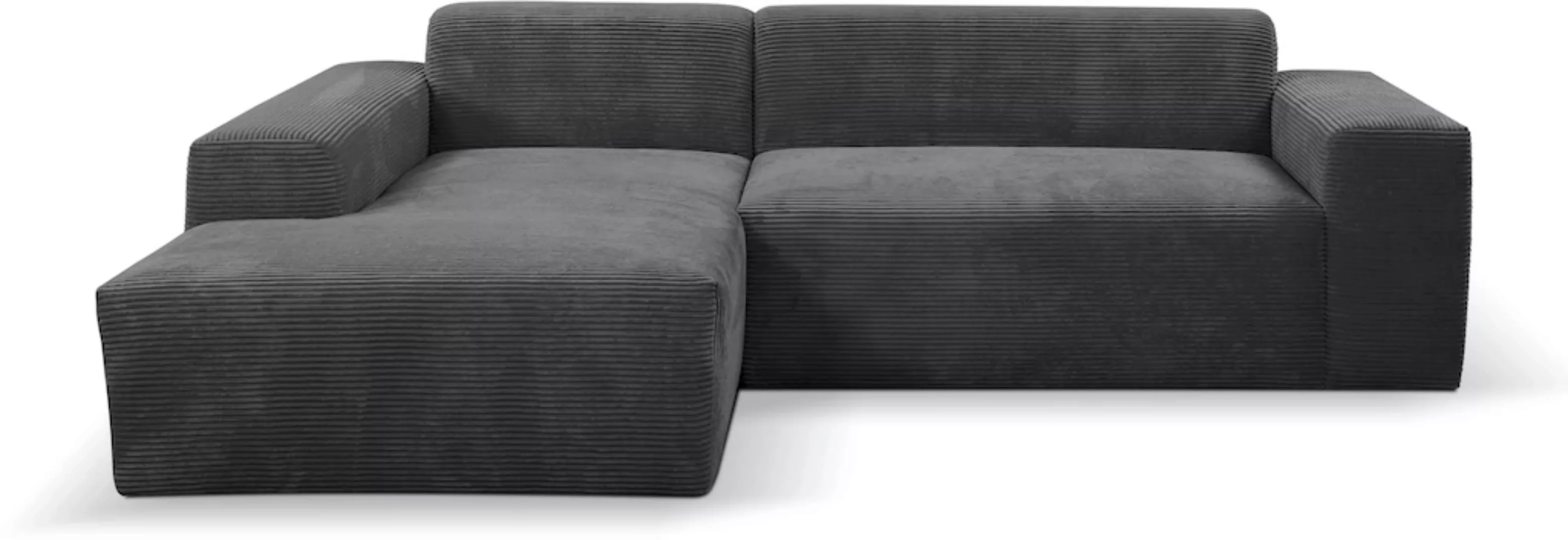 INOSIGN Ecksofa "Zeus-L", Curvy Trend Ecksofa mit urbaner Optik günstig online kaufen