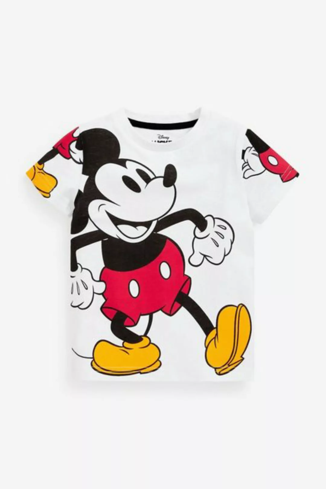 Next T-Shirt Klassisches Mickey Mouse Kurzarm-T-Shirt (1-tlg) günstig online kaufen