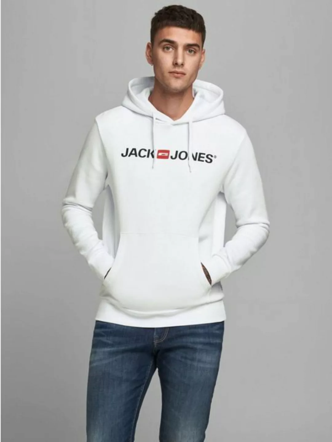 Jack & Jones Herren Kapuzenpullover JJECORP LOGO SWEAT HOOD günstig online kaufen