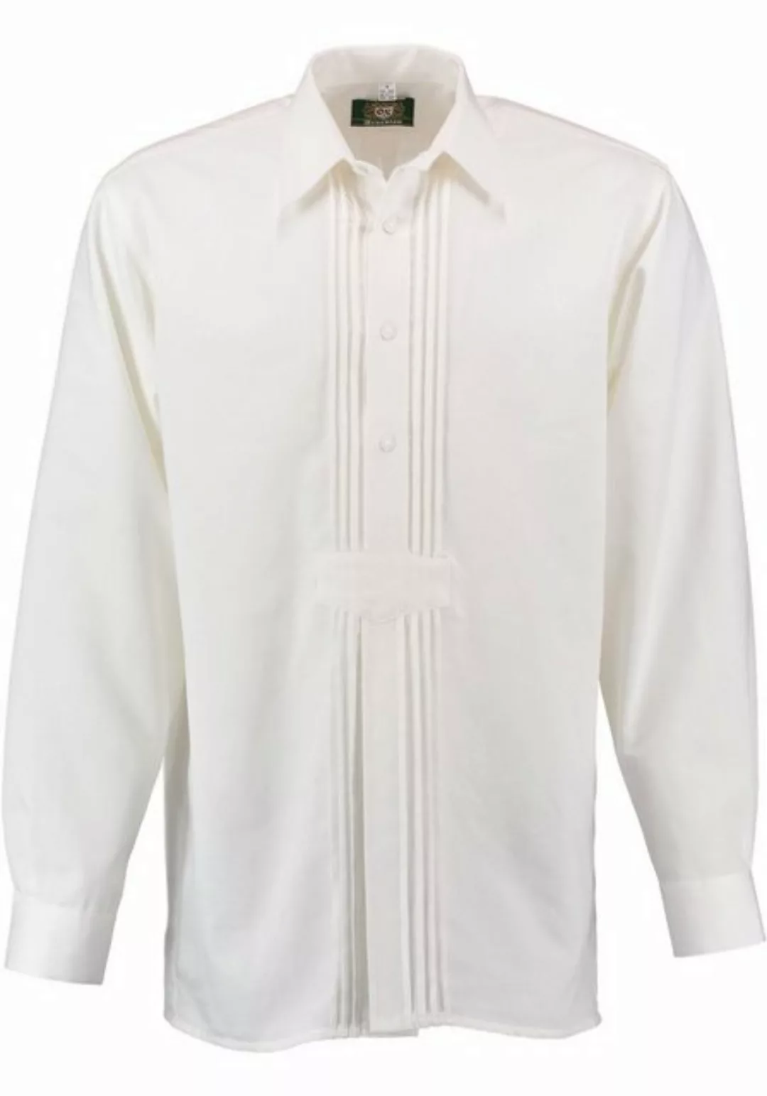 OS-Trachten Trachtenhemd Inojia Langarmhemd mit 2x3 Biesen günstig online kaufen