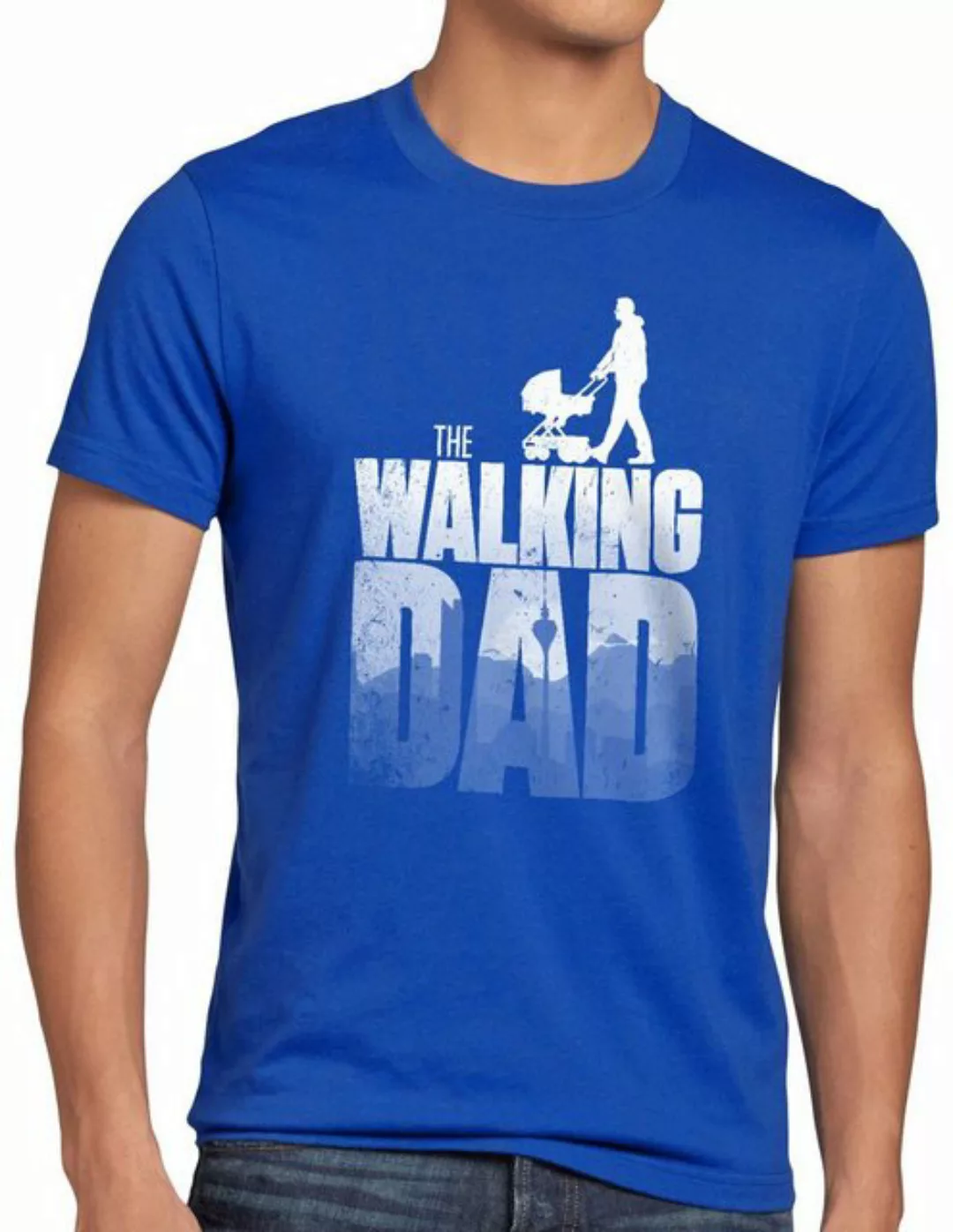 style3 T-Shirt The Walking Dad zombie papa vater vatertag männertag günstig online kaufen