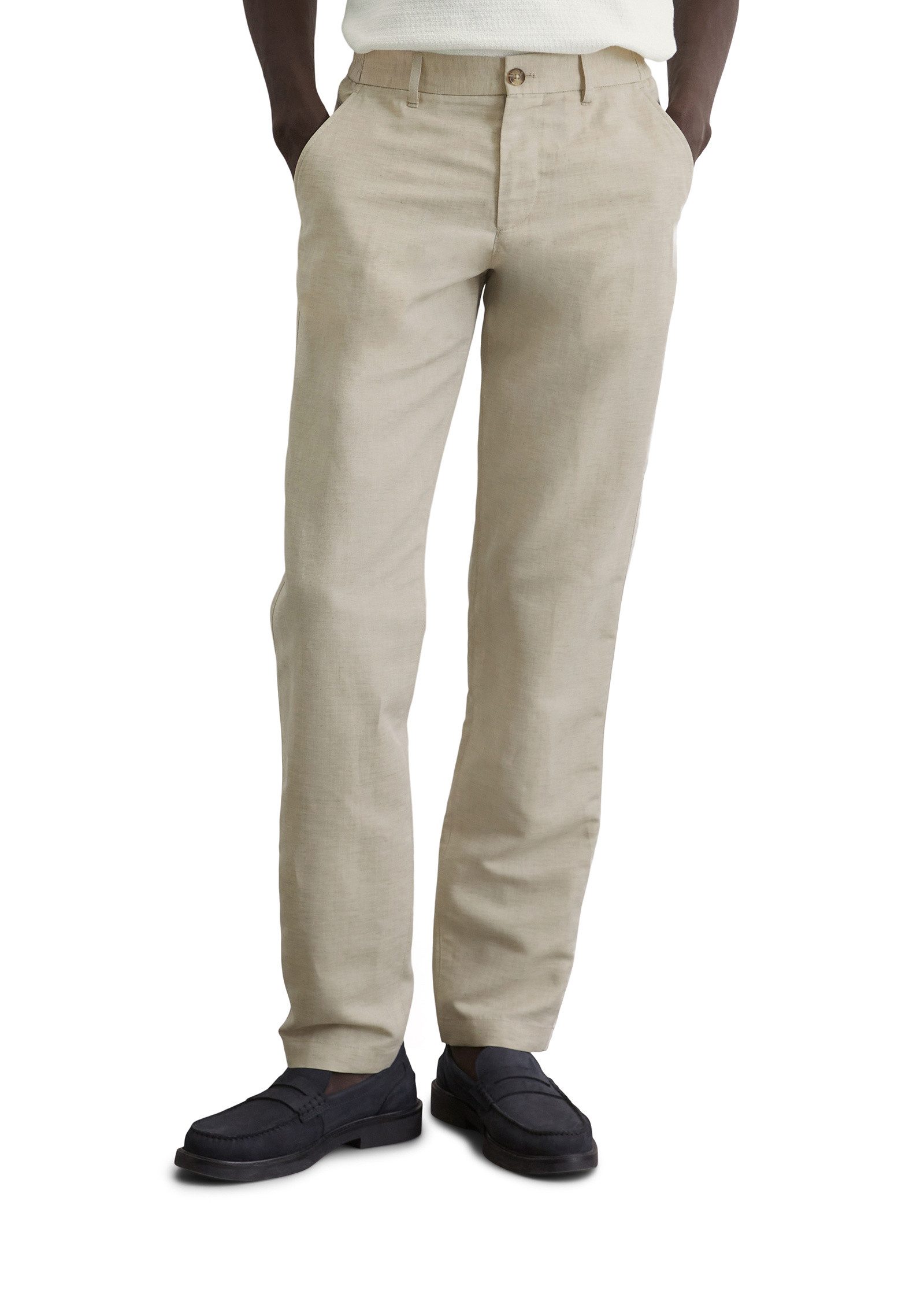 Marc O'Polo Chinohose aus hochwertigem Leinen-Mix günstig online kaufen