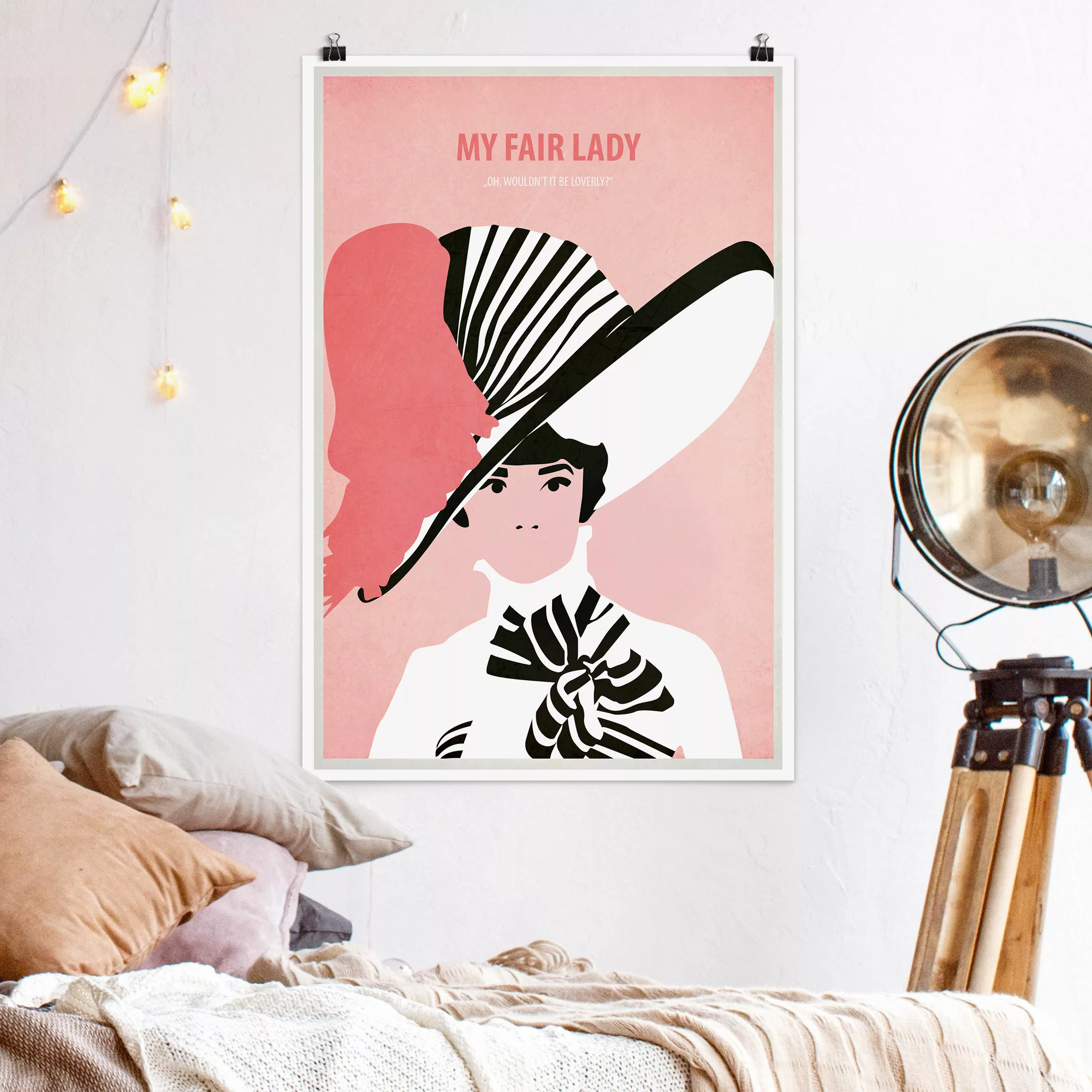 Poster Portrait - Hochformat Filmposter My fair Lady günstig online kaufen