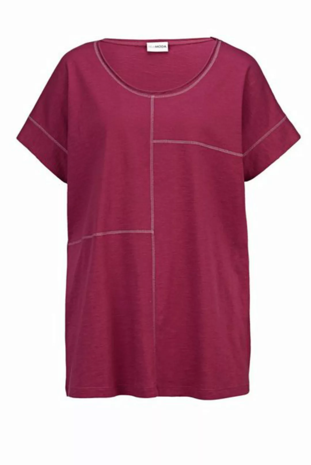 MIAMODA Rundhalsshirt T-Shirt Halbarm günstig online kaufen