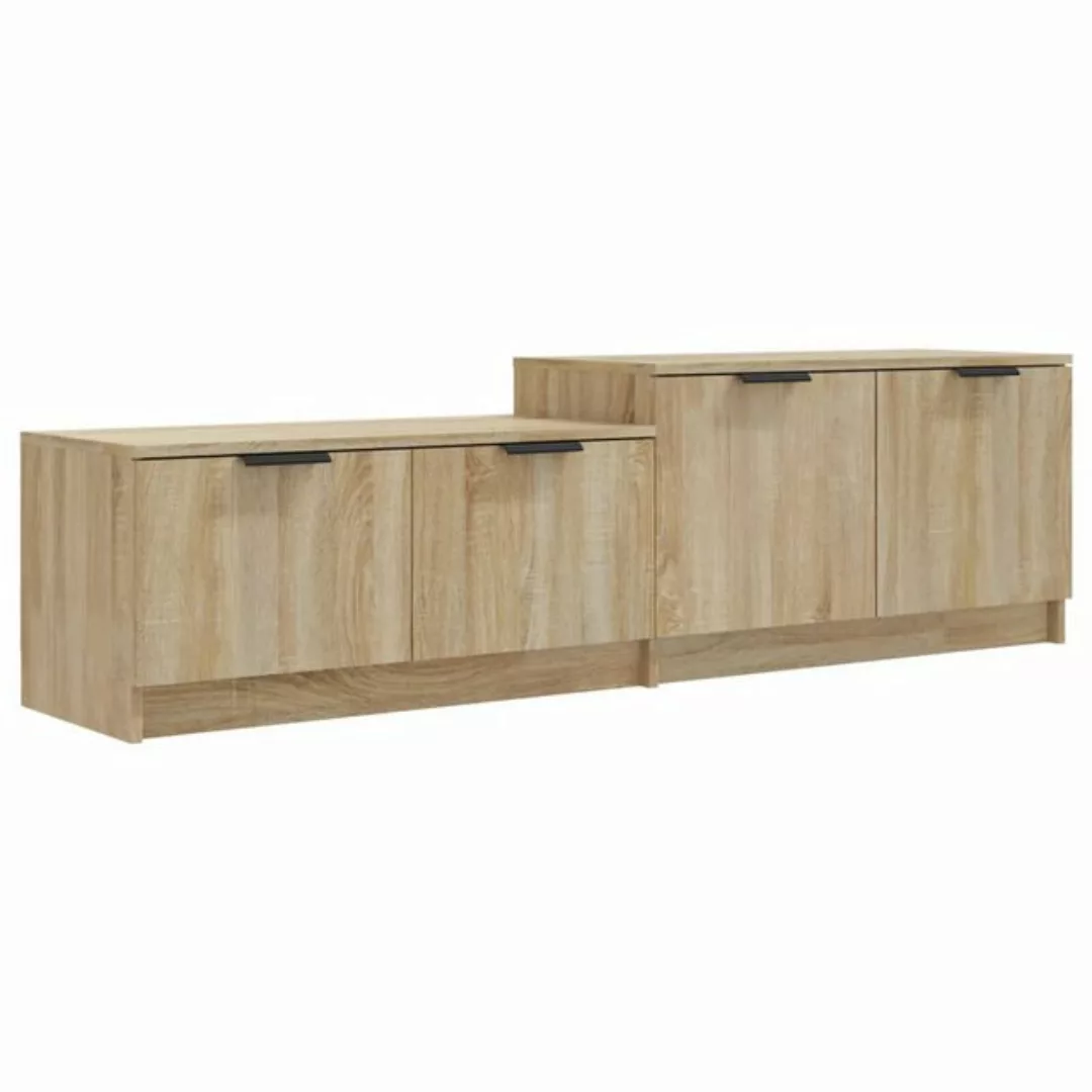 vidaXL TV-Schrank TV-Schrank Sonoma-Eiche 158,5x36x45 cm Holzwerkstoff (1-S günstig online kaufen