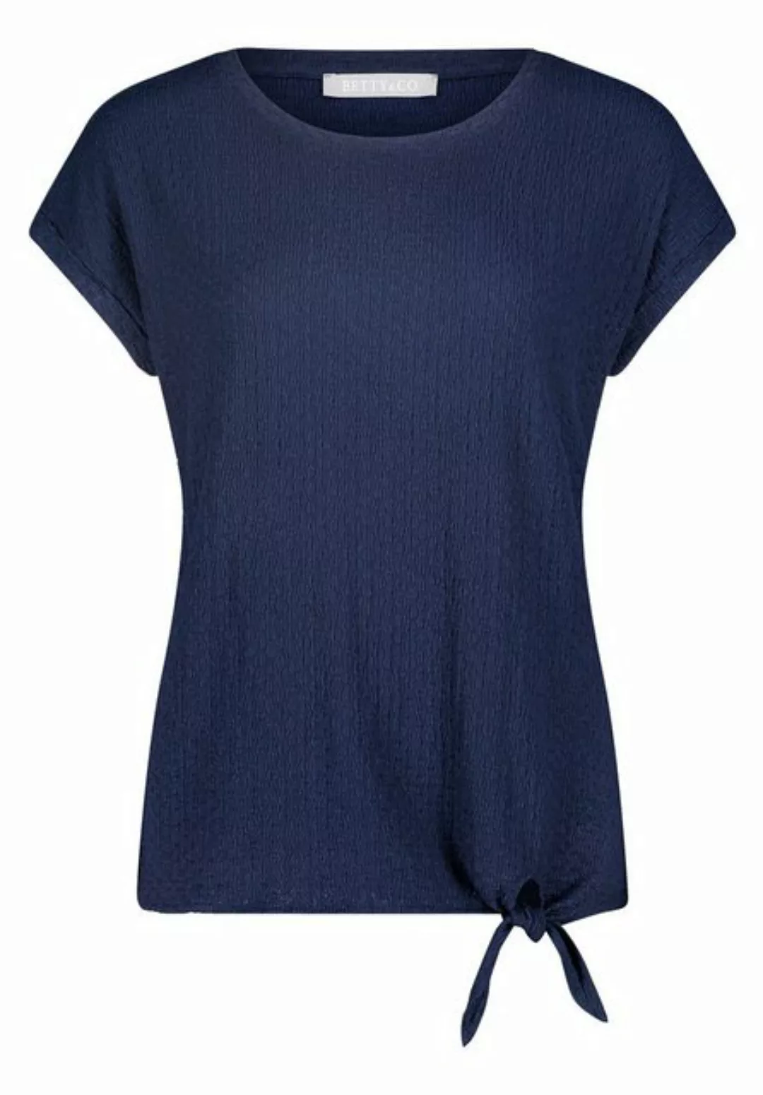 Betty&Co T-Shirt Shirt Kurz 1/2 Arm, Navy Blue günstig online kaufen