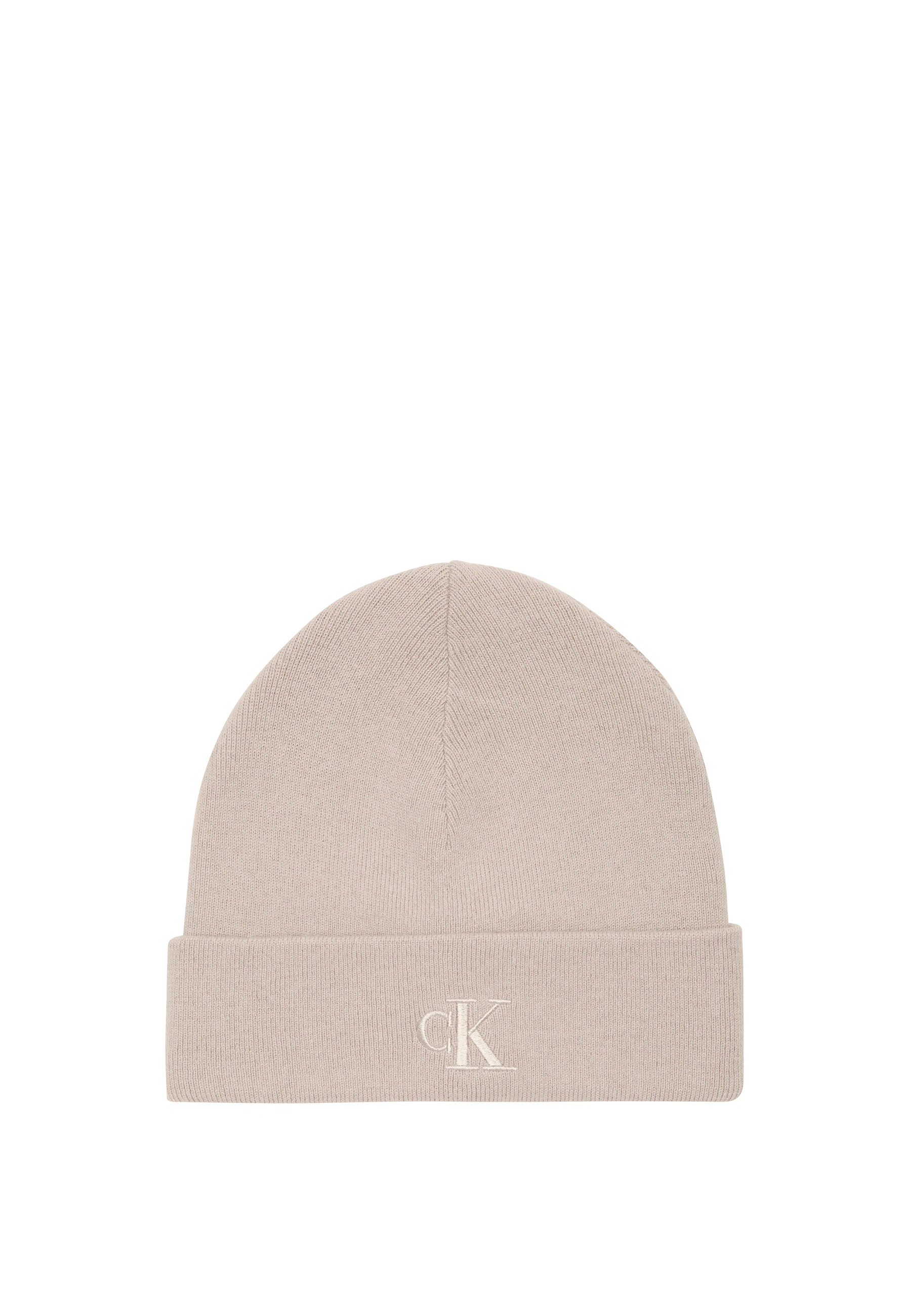 Calvin Klein Strickmütze "CK FINE RIB BEANIE", Perfekt für den Alltag günstig online kaufen