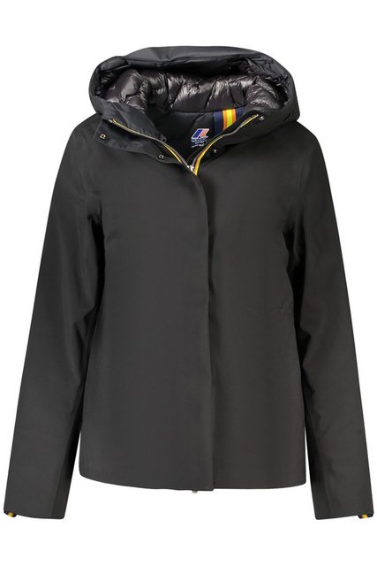 K-Way Outdoorjacke Schicke Damenjacke mit Kapuze - Schwarz, wattiert, prakt günstig online kaufen