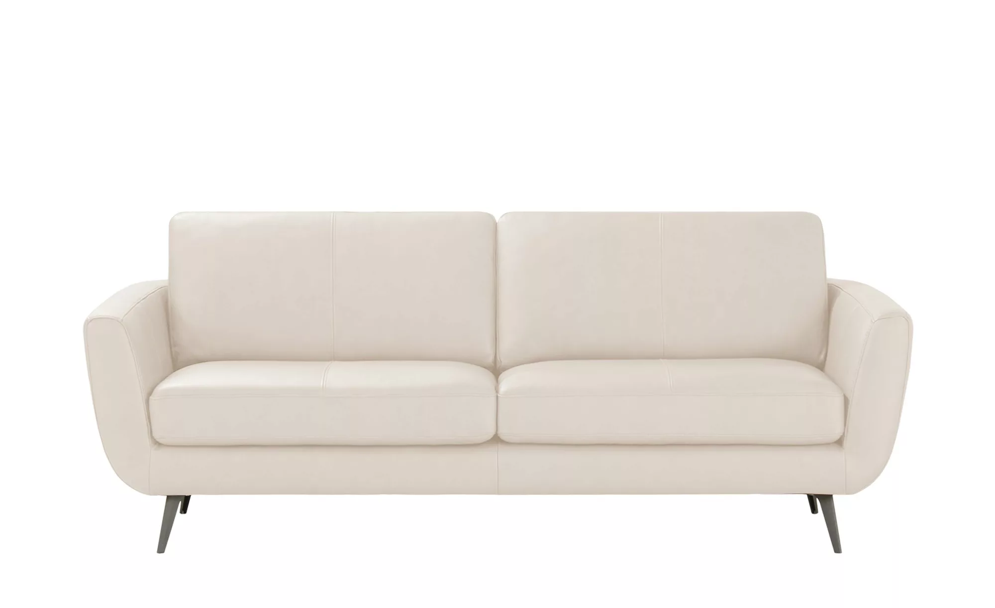 SOHO Ledersofa  Smilla ¦ weiß ¦ Maße (cm): B: 217 H: 85 T: 93 Polstermöbel günstig online kaufen