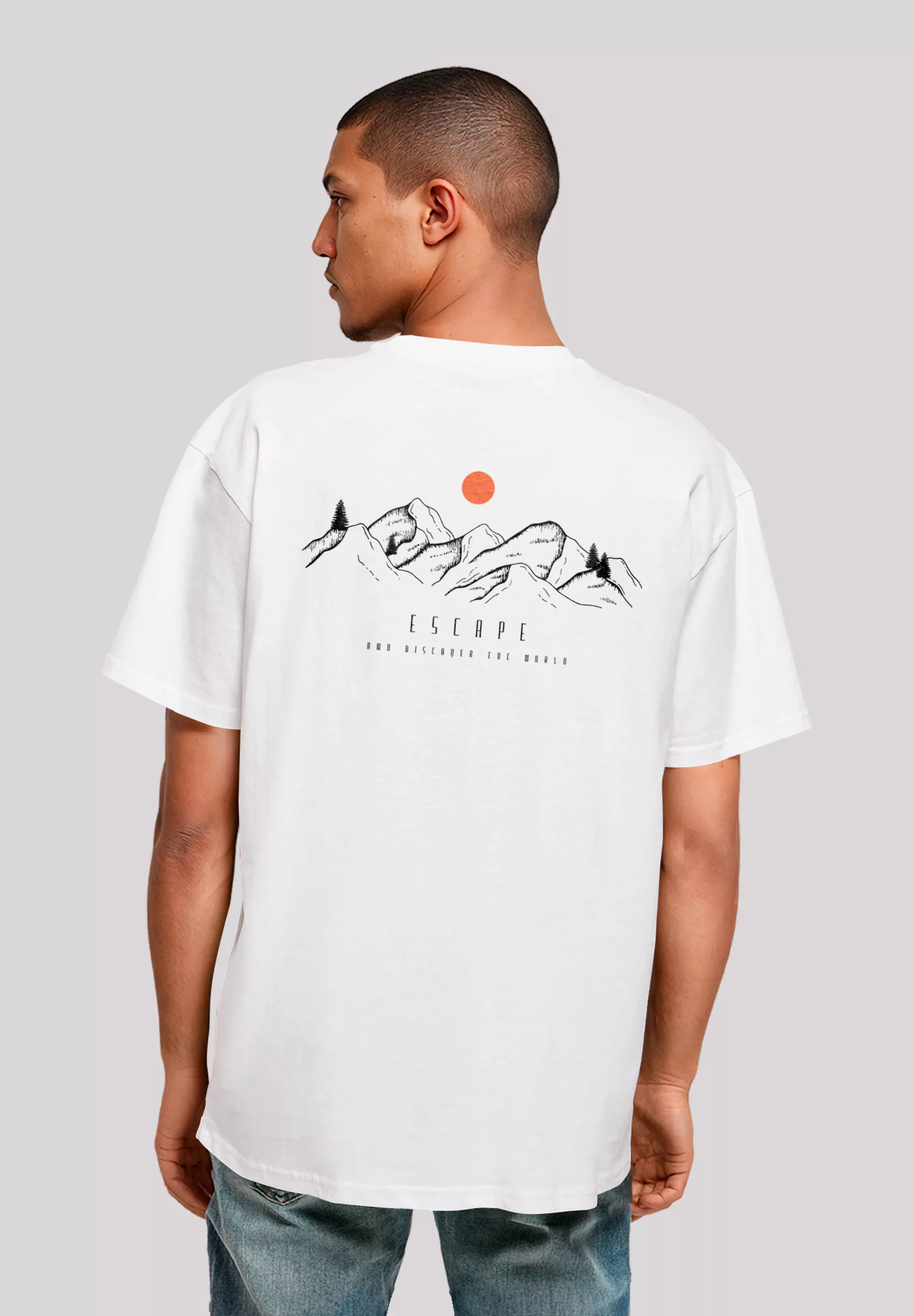 F4NT4STIC T-Shirt "Oversize Escape Discover The World", Premium Qualität, E günstig online kaufen