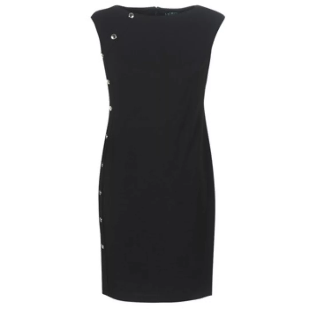 Lauren Ralph Lauren  Kurze Kleider BUTTON-TRIM CREPE DRESS günstig online kaufen