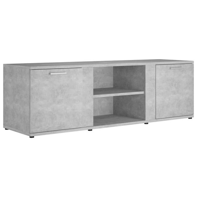 furnicato TV-Schrank Betongrau 120x34x37 cm Holzwerkstoff günstig online kaufen