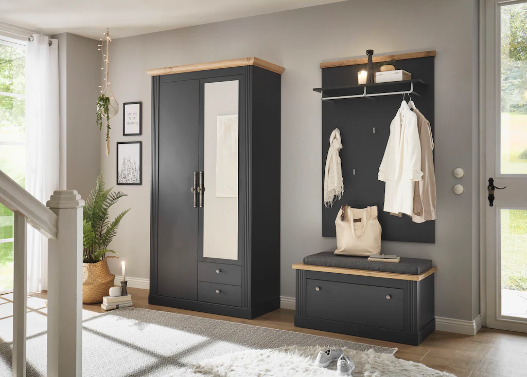 Home affaire Garderoben-Set "WESTMINSTER TOPSELLER", (3 St., Schuhbank, Pan günstig online kaufen