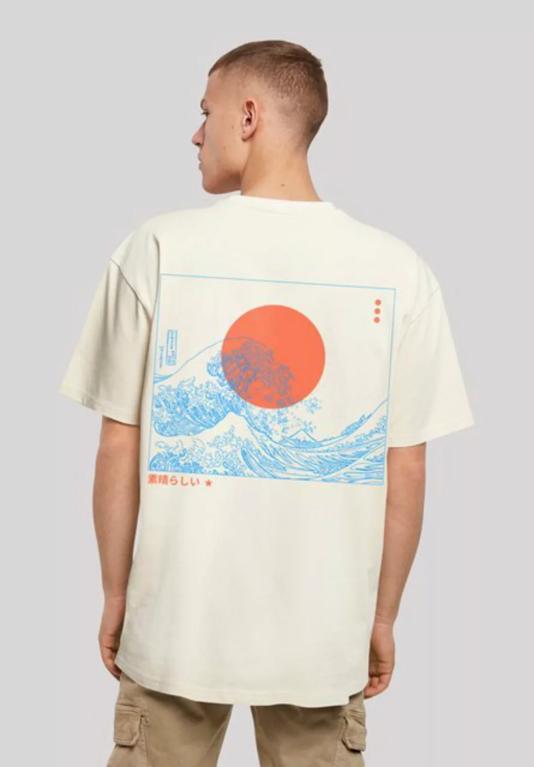 F4NT4STIC T-Shirt "Kanagawa Welle Japan", Print günstig online kaufen