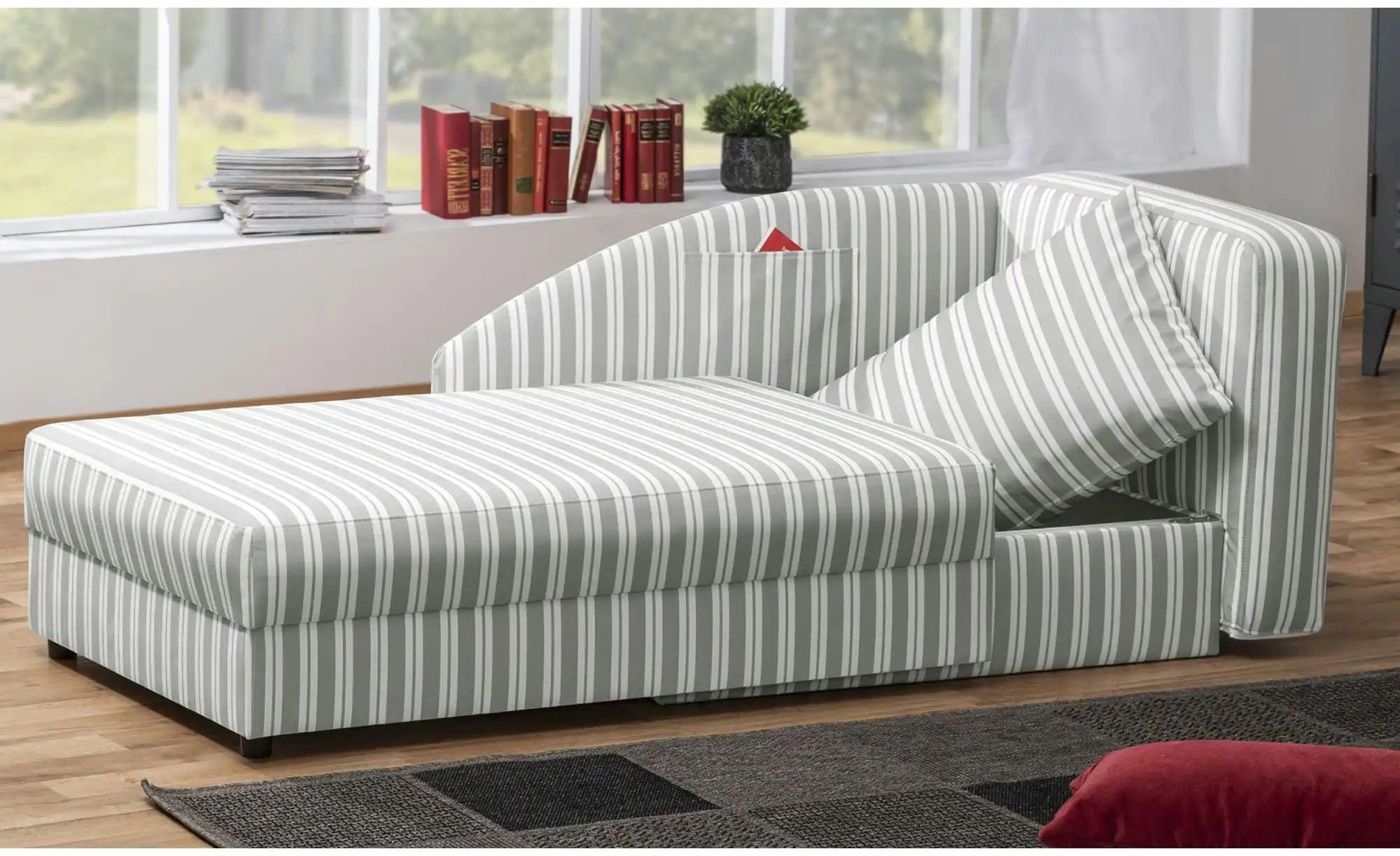 Max Winzer Recamiere  Tobi ¦ grau ¦ Maße (cm): B: 154 H: 86 Polstermöbel > günstig online kaufen