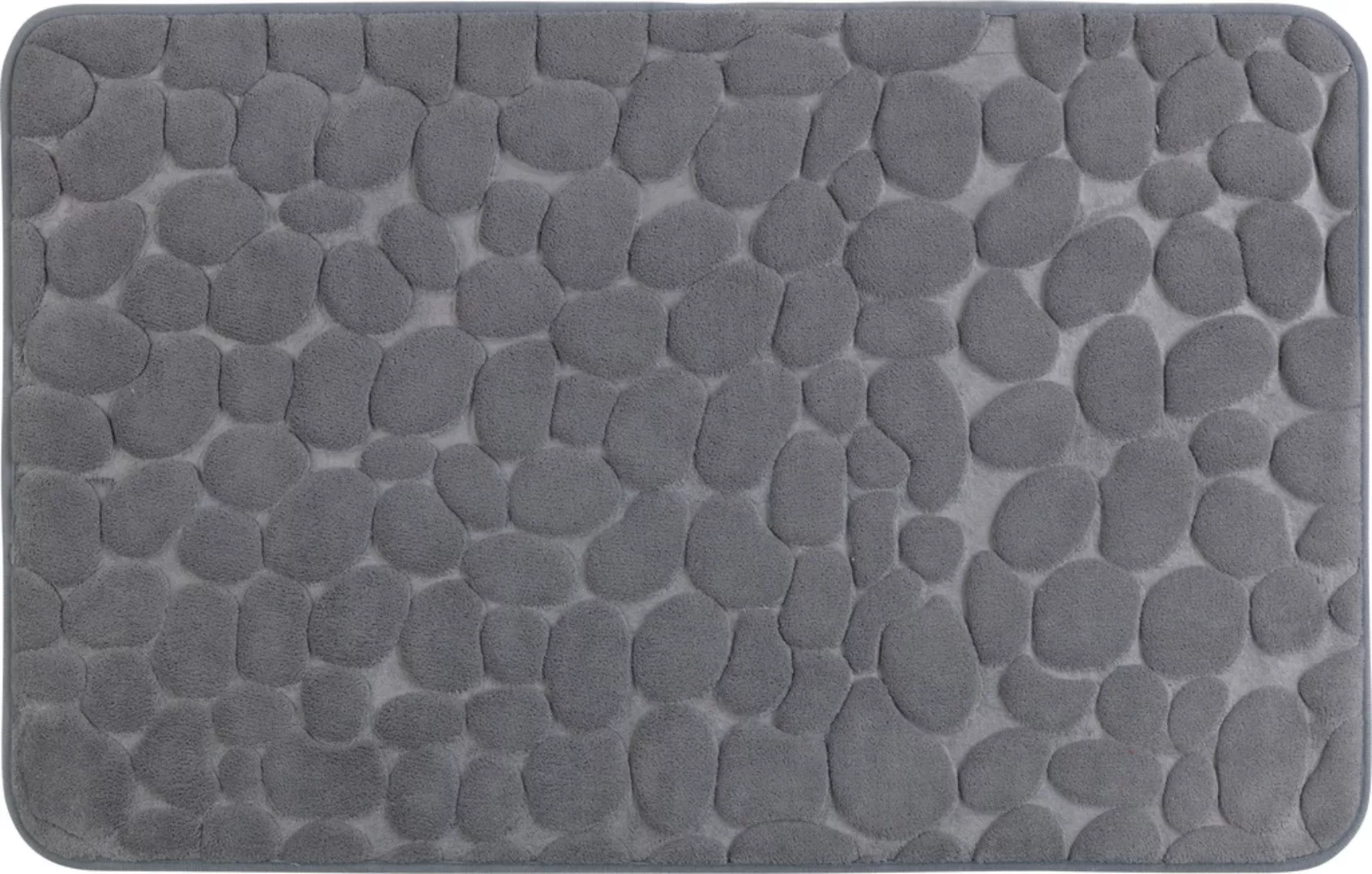 WENKO Badematte »Memory Foam Pebbles«, Höhe 20 mm günstig online kaufen