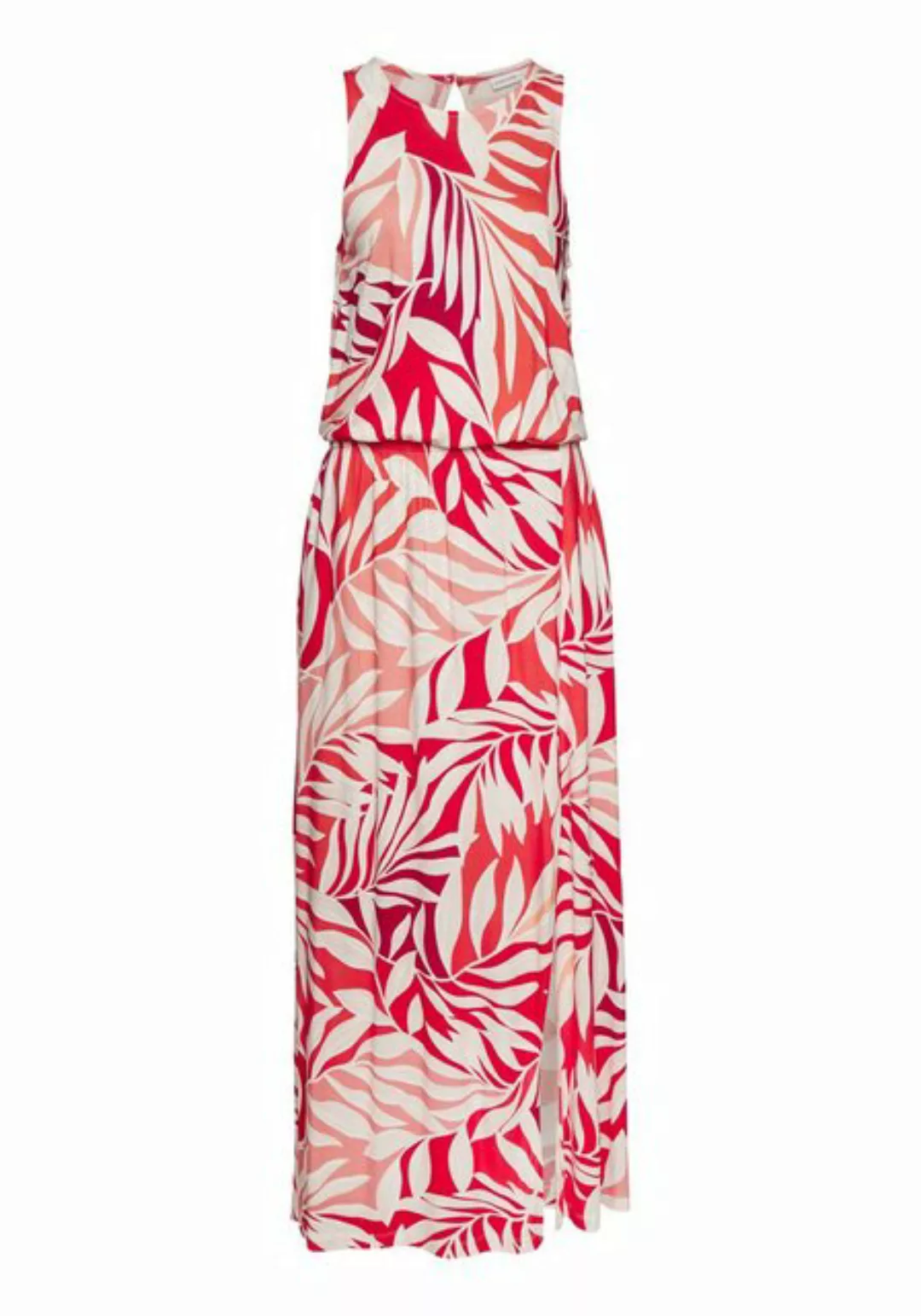 LASCANA Maxikleid mit Alloverdruck und Schlitz, Jerseykleid, sommerlich-ele günstig online kaufen